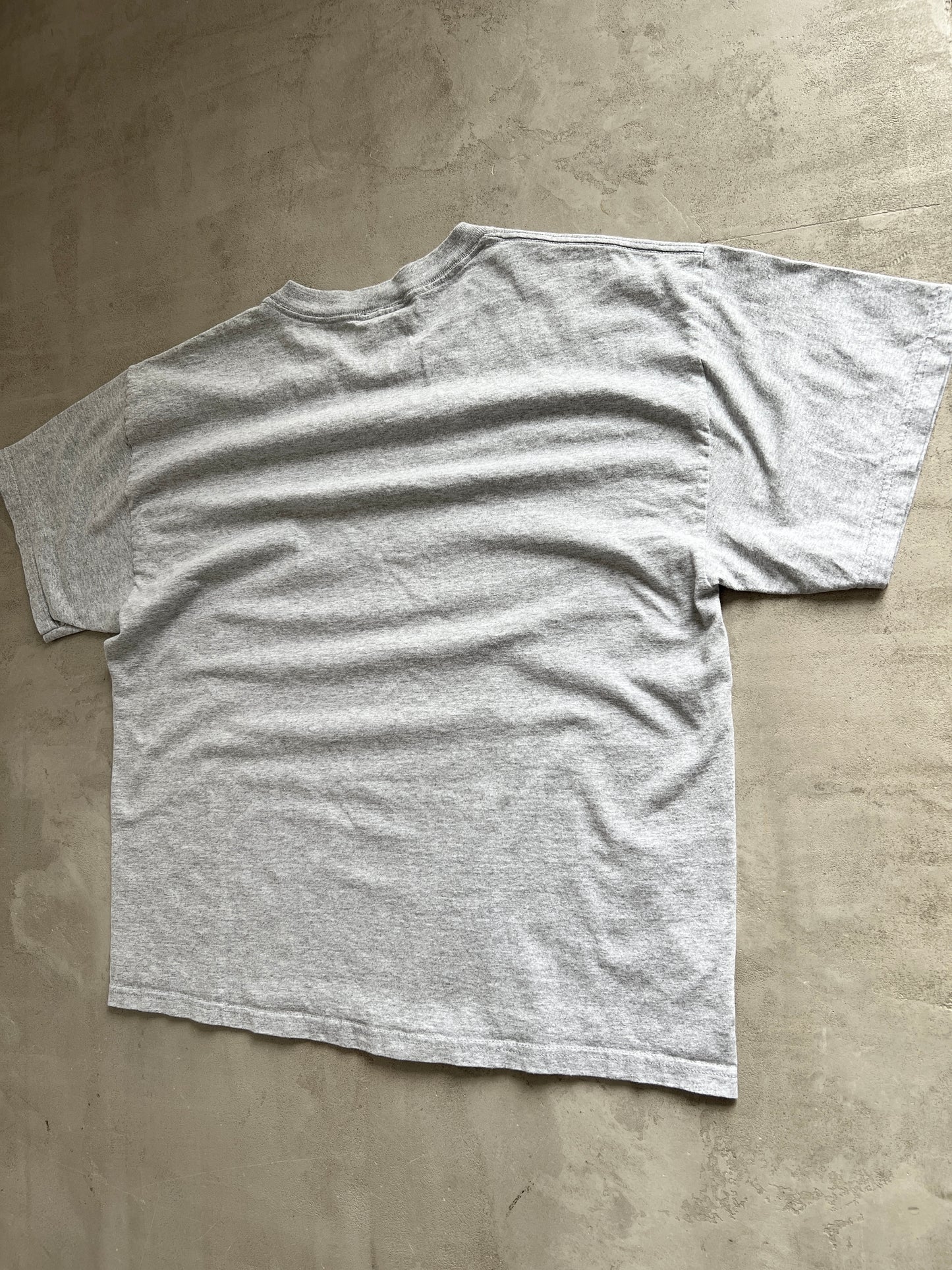 GREY YANKEES TEE - 1990S - L