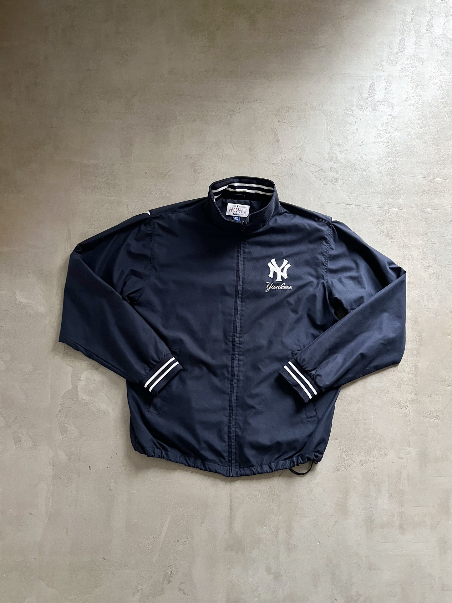 NAVY YANKEES JACKET - 2000S - XL/L
