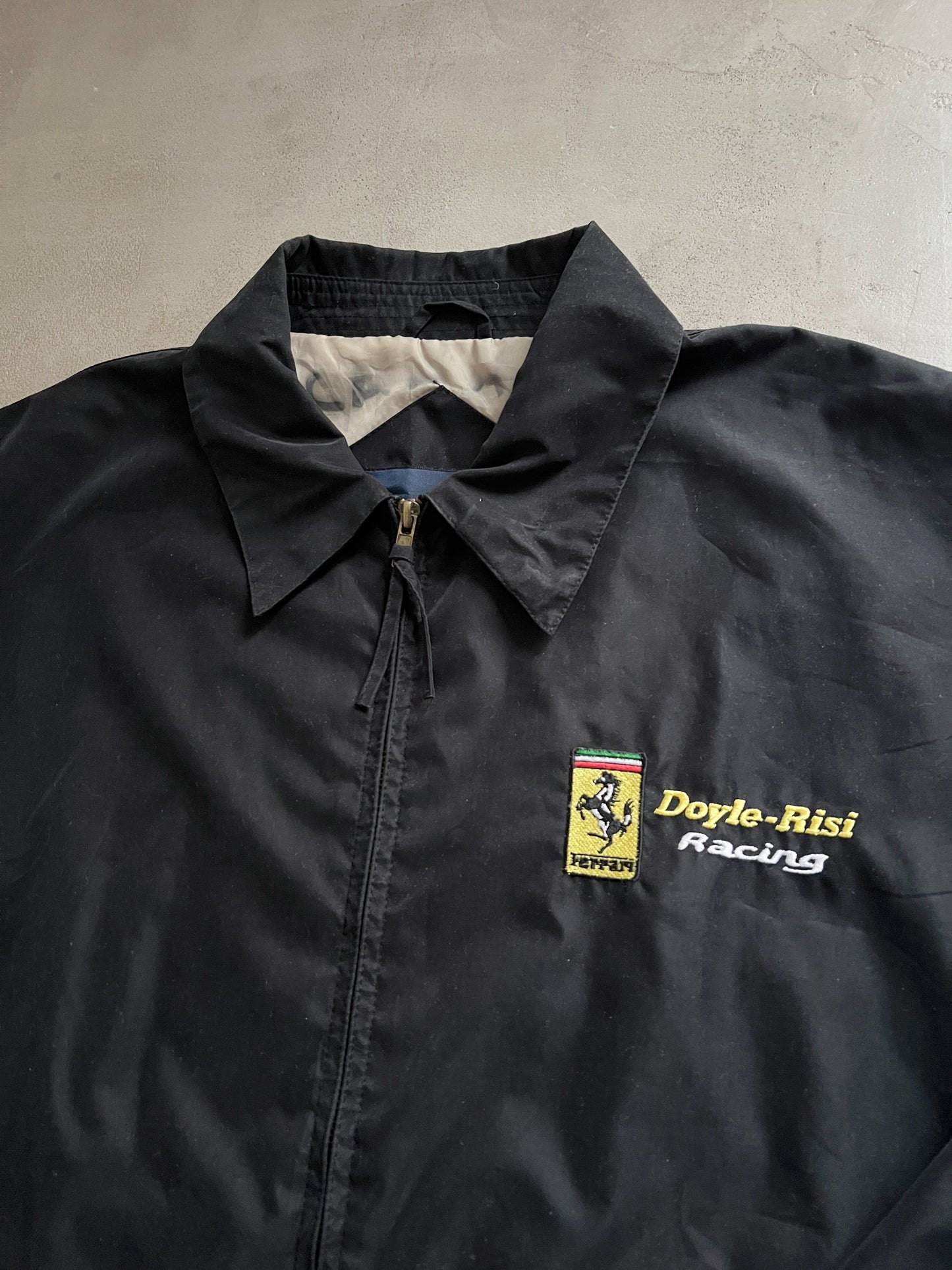 BLACK FERRARI JACKET - 2000S - XL