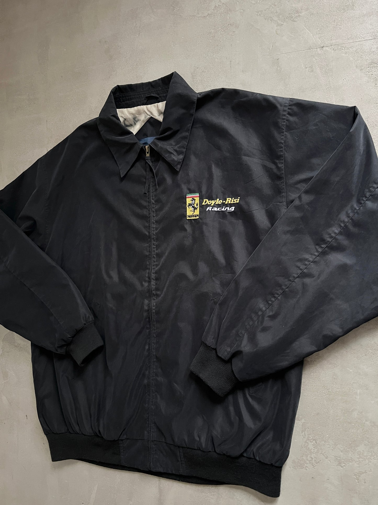 BLACK FERRARI JACKET - 2000S - XL