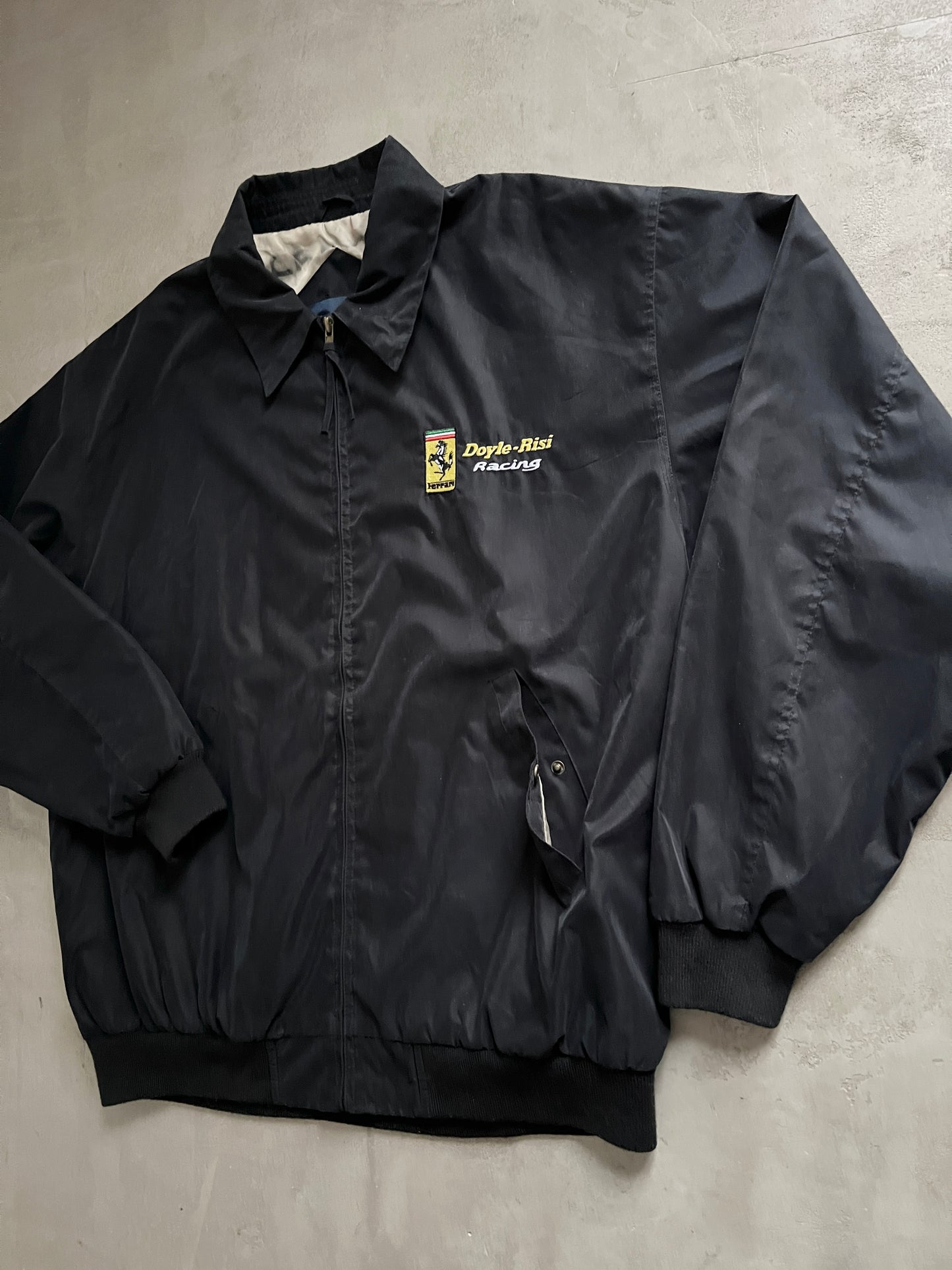 BLACK FERRARI JACKET - 2000S - XL