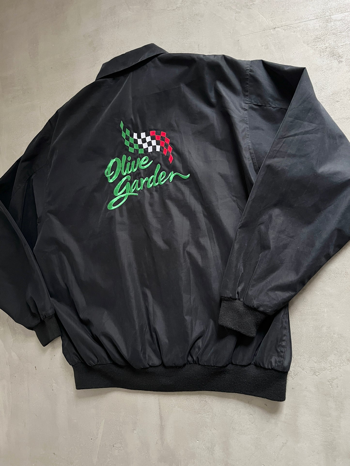 BLACK FERRARI JACKET - 2000S - XL