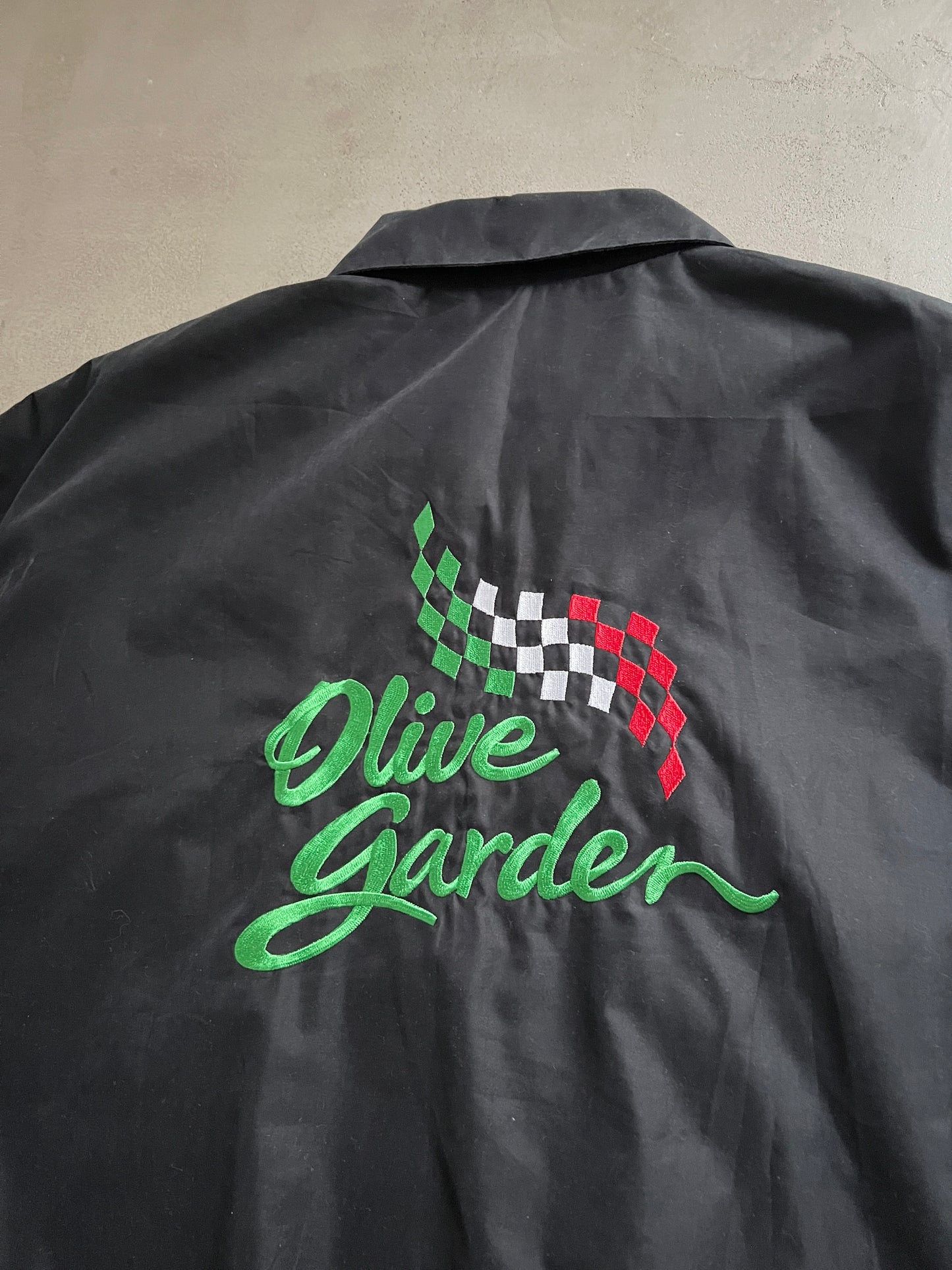 BLACK FERRARI JACKET - 2000S - XL