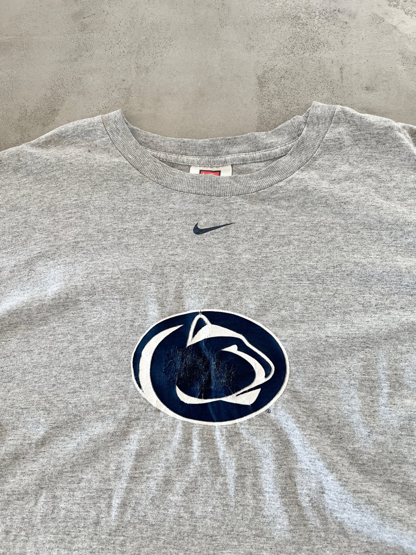 GREY NIKE BASKETBALL LONGSLEEVE - 1990S - XL