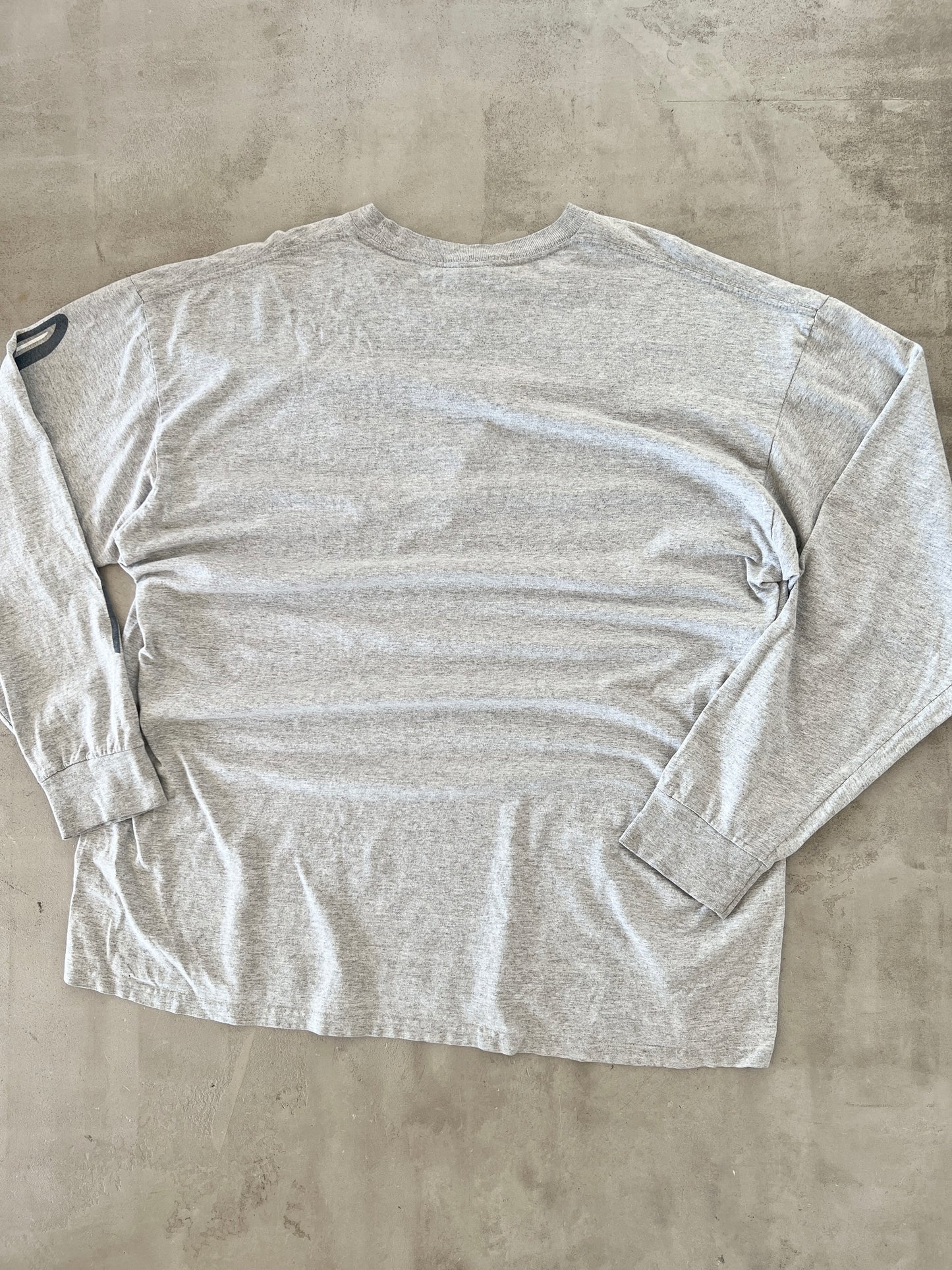 GREY NIKE BASKETBALL LONGSLEEVE - 1990S - XL