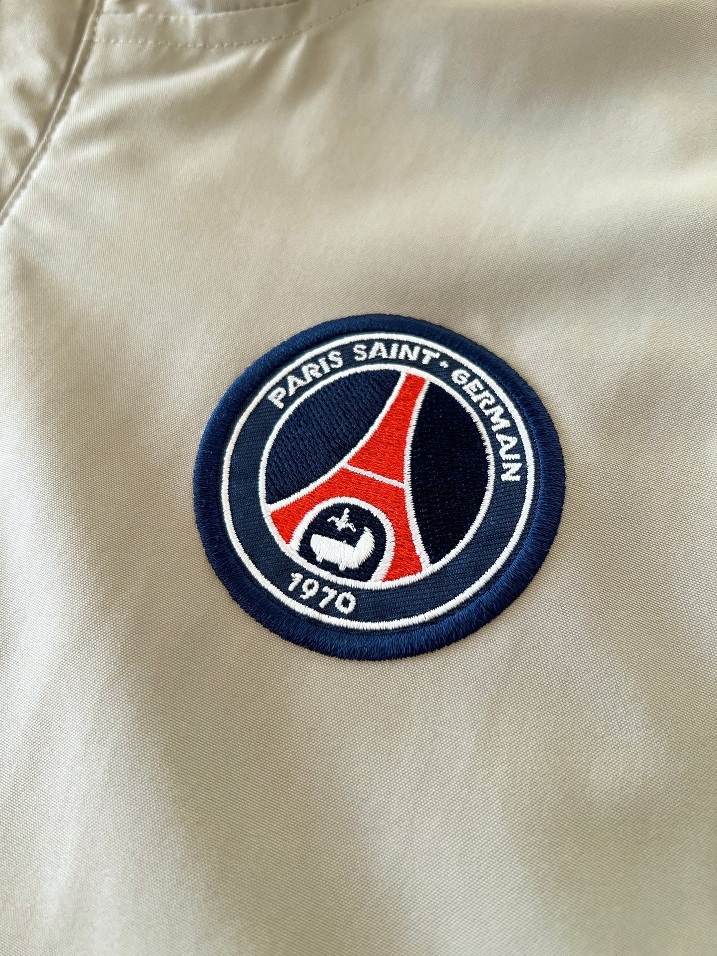 BEIGE PSG NIKE TRACK JACKET - 2000S - L