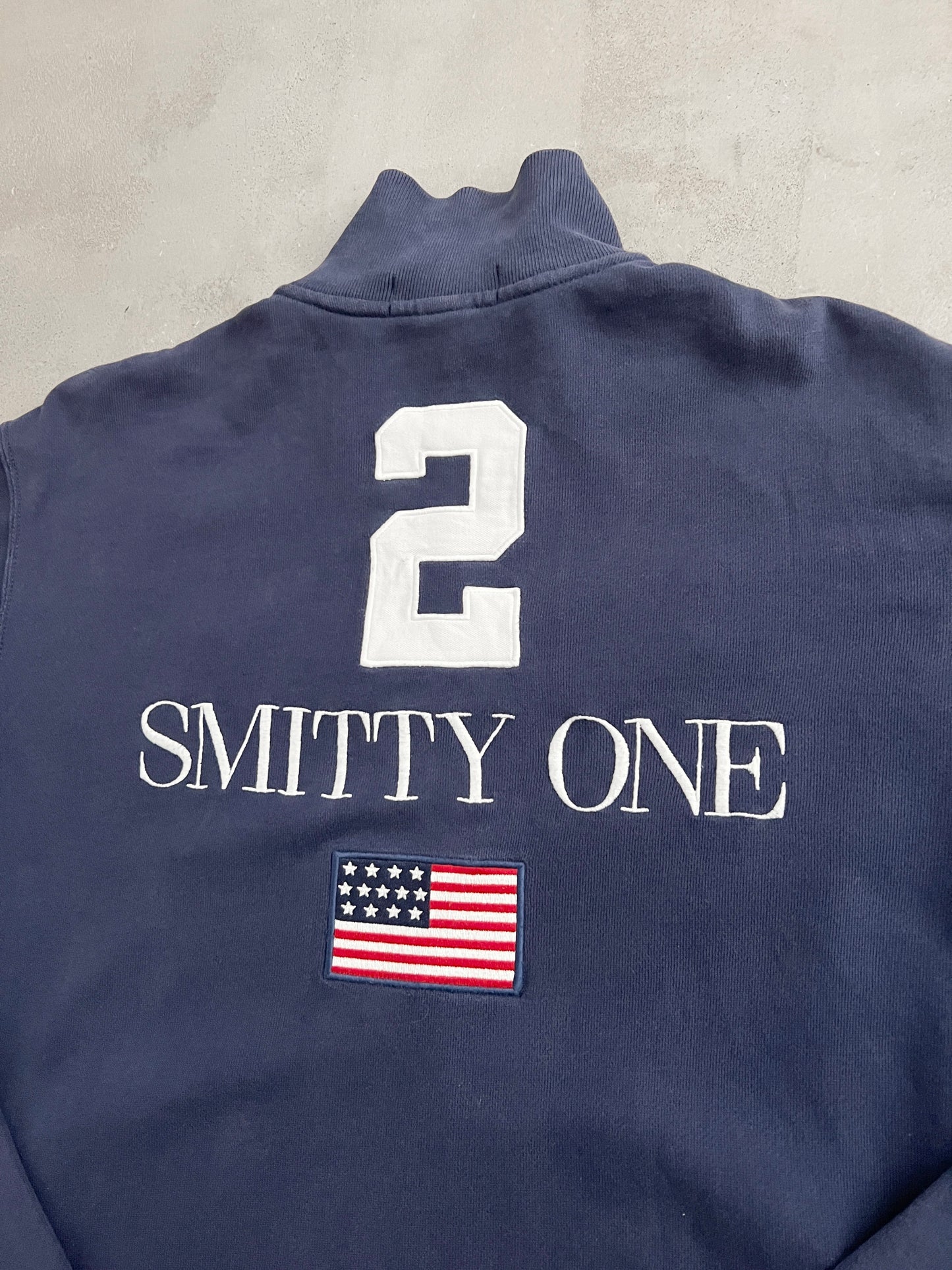 NAVY POLO RALPH LAUREN JACKET - 2000S - L