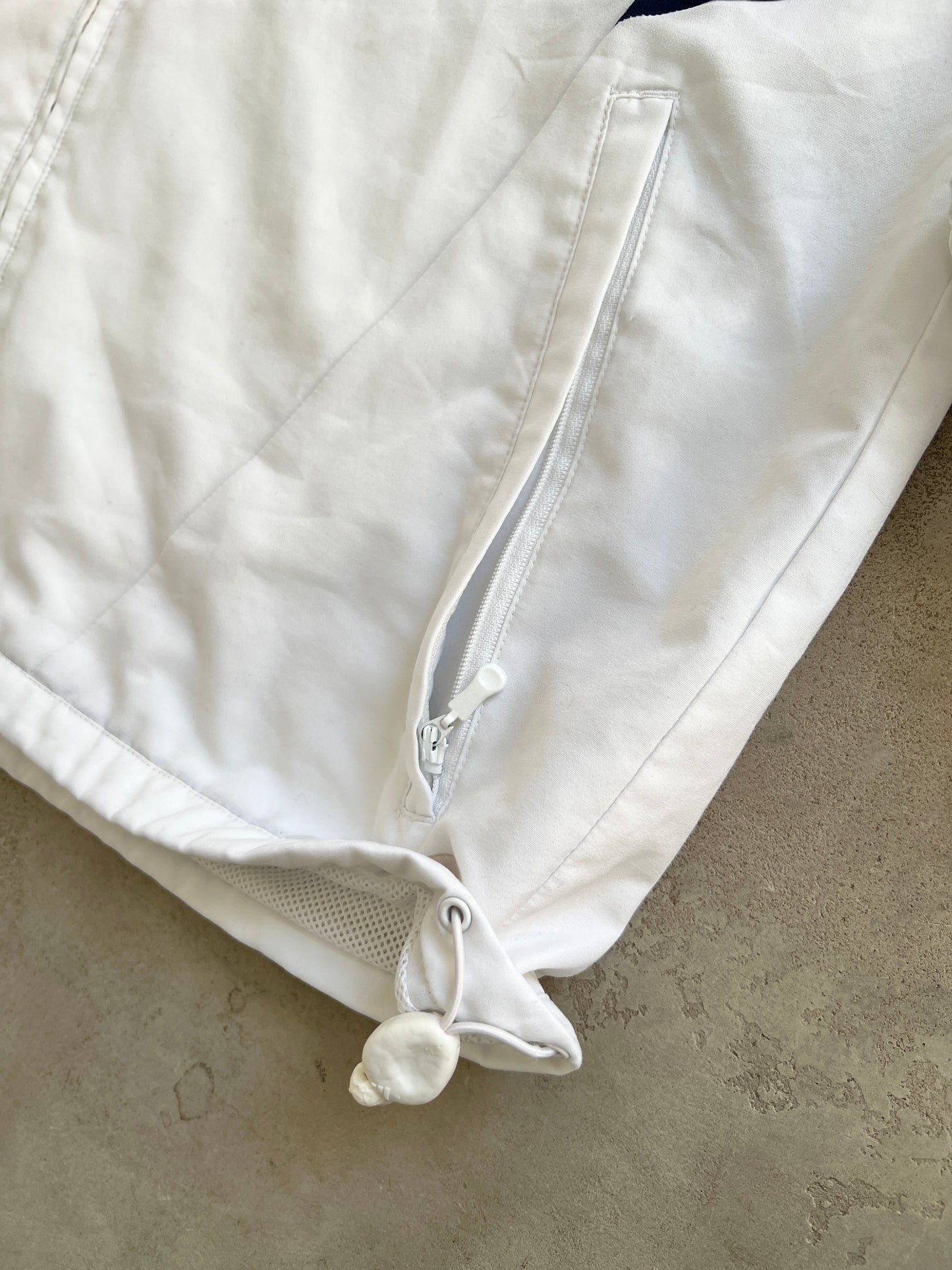 WHITE CHELSEA TRACK JACKET - 2000S - L