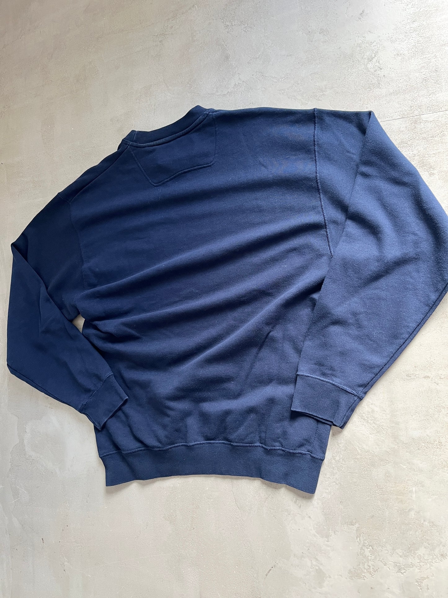 NAVY YANKEES RUSSELL SWEATER - 2000S - L