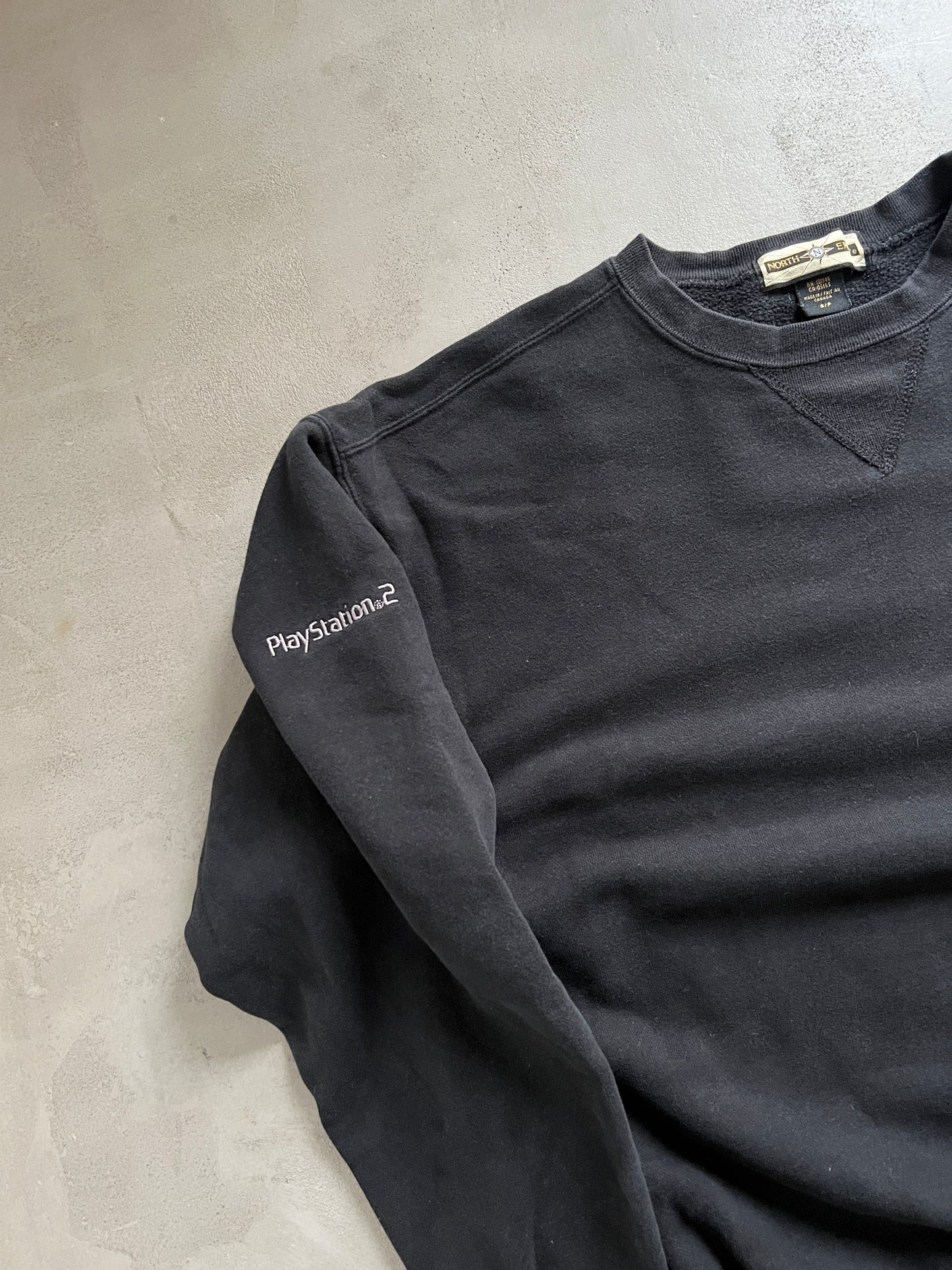 BLACK PLAYSTATION SWEATER - 2000S - S