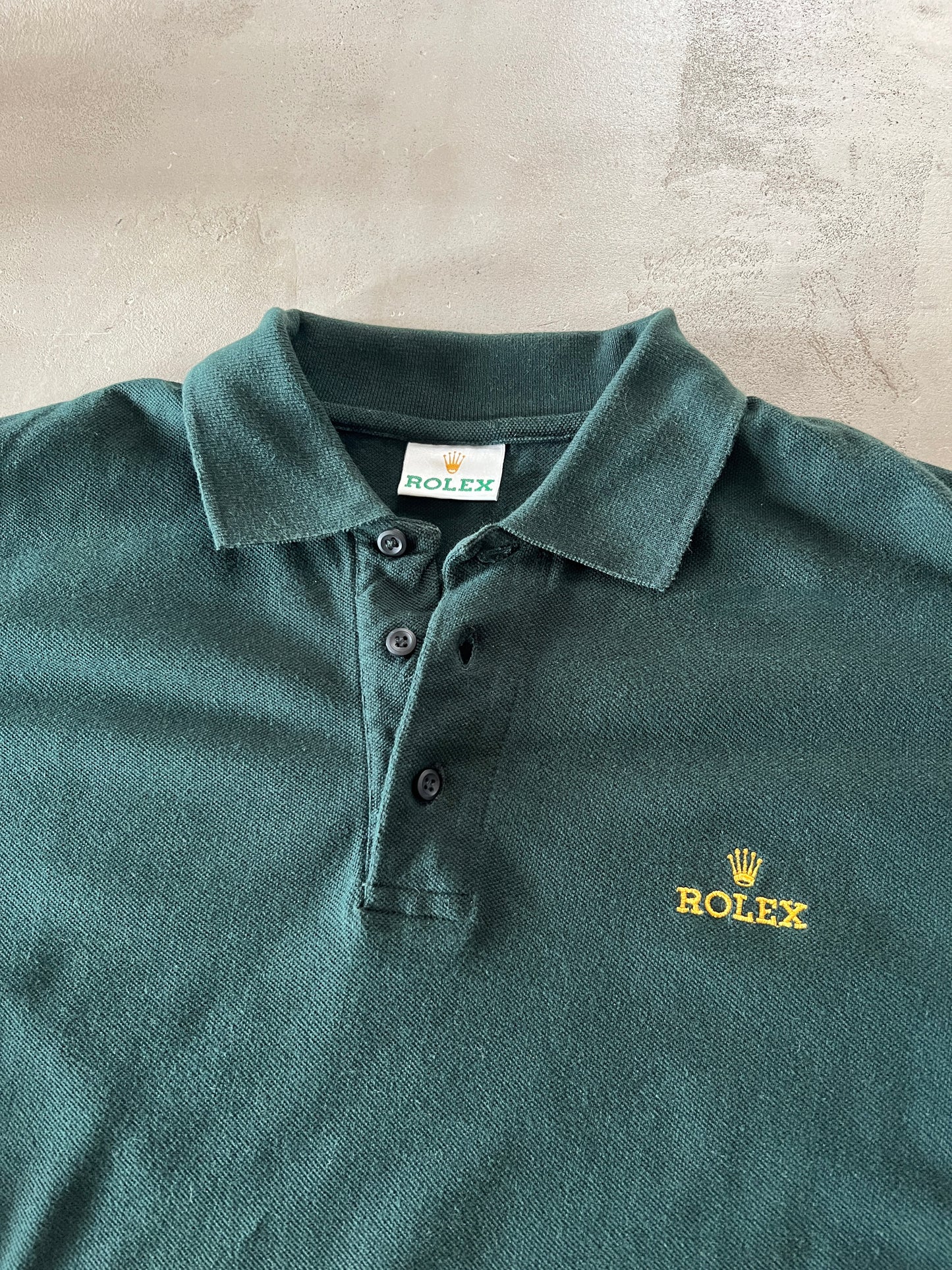 GREEN ROLEX POLO - 2000S - XL