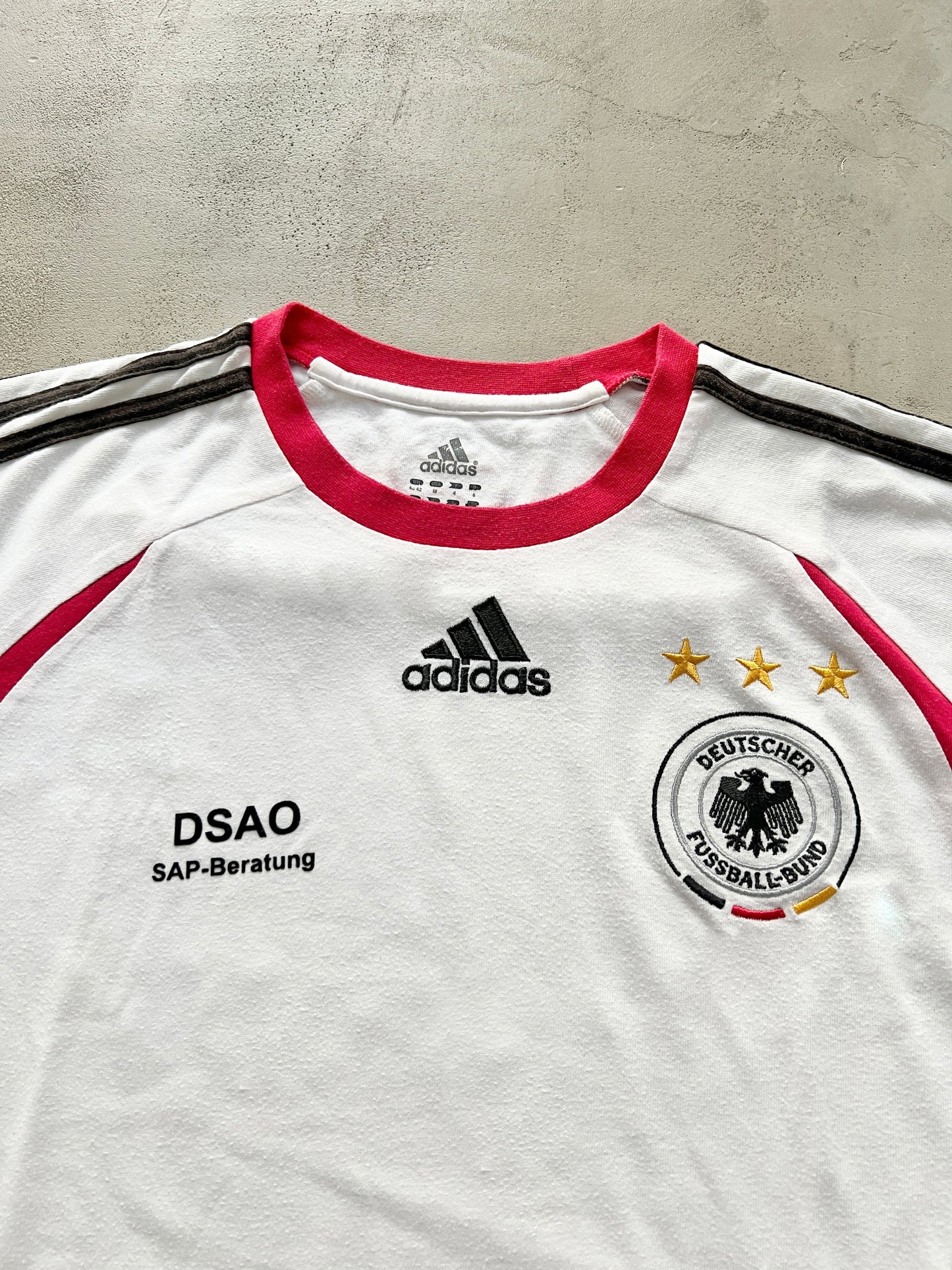 WHITE/RED GERMANY WORLD CUP 2006 TEE - L