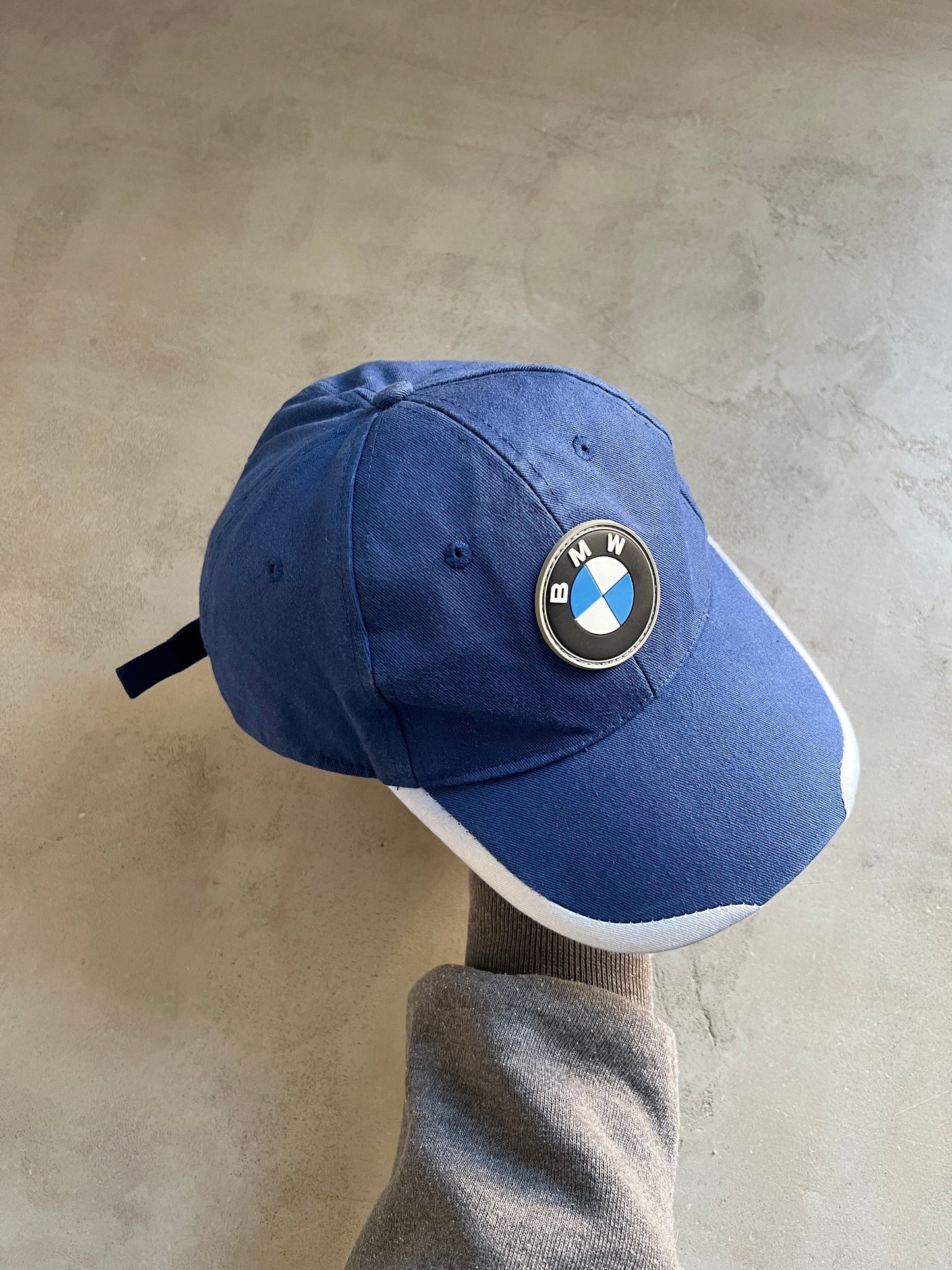 NAVY BMW RACING CAP - 2000S
