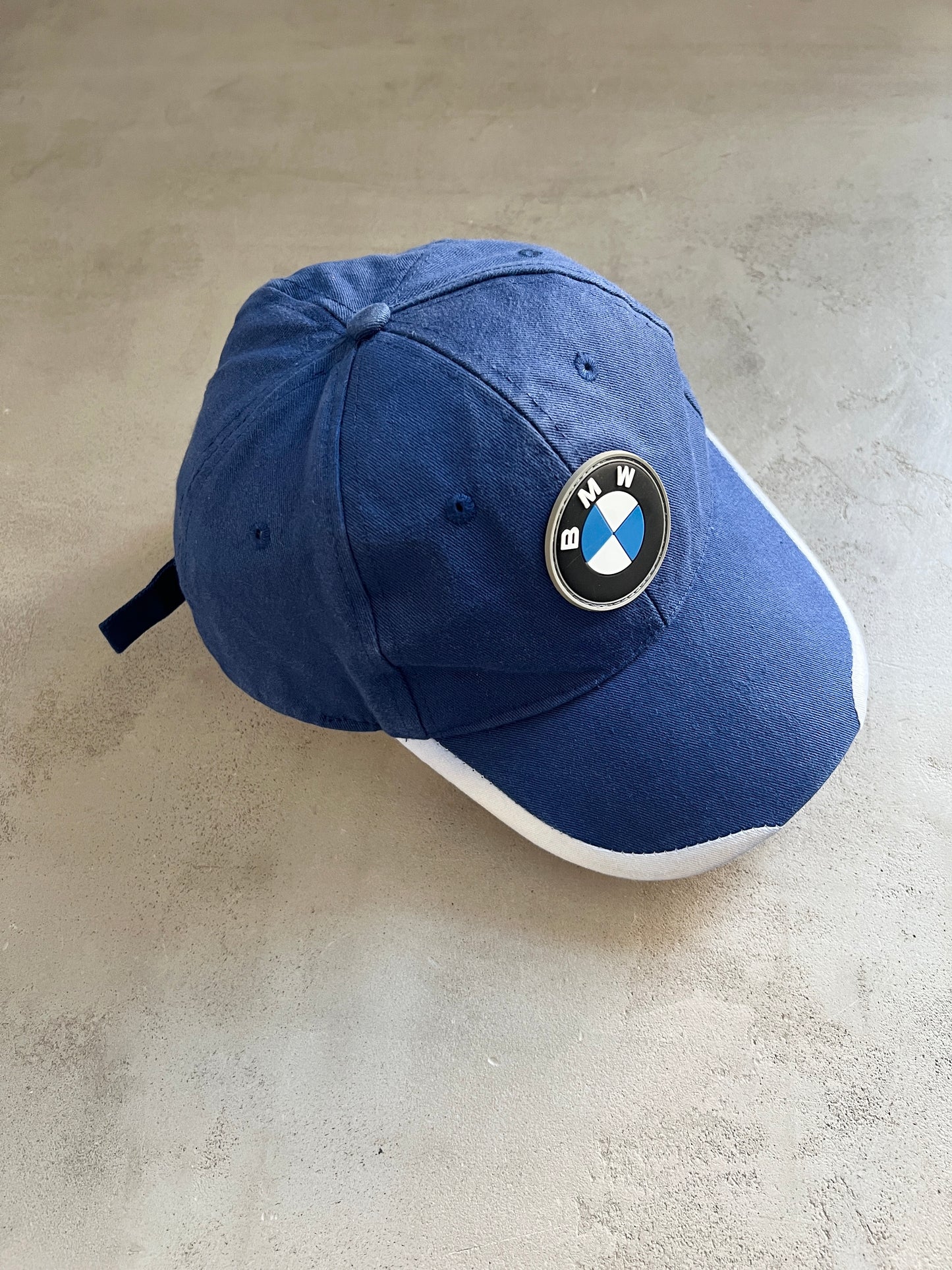 NAVY BMW RACING CAP - 2000S
