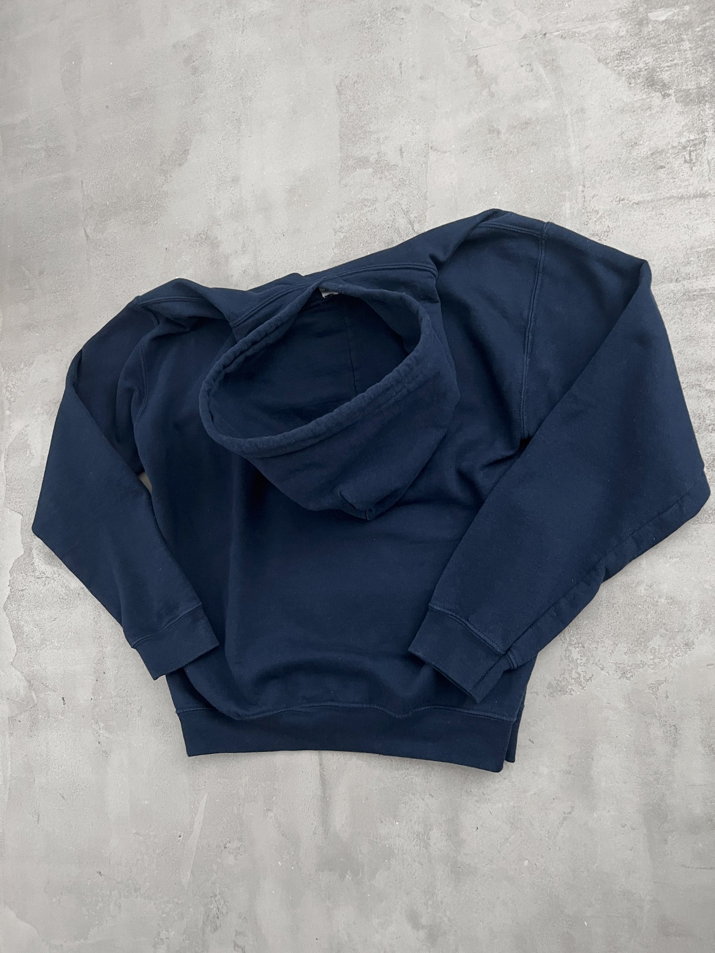 NAVY YANKEES HOODIE - 1990S - M/S
