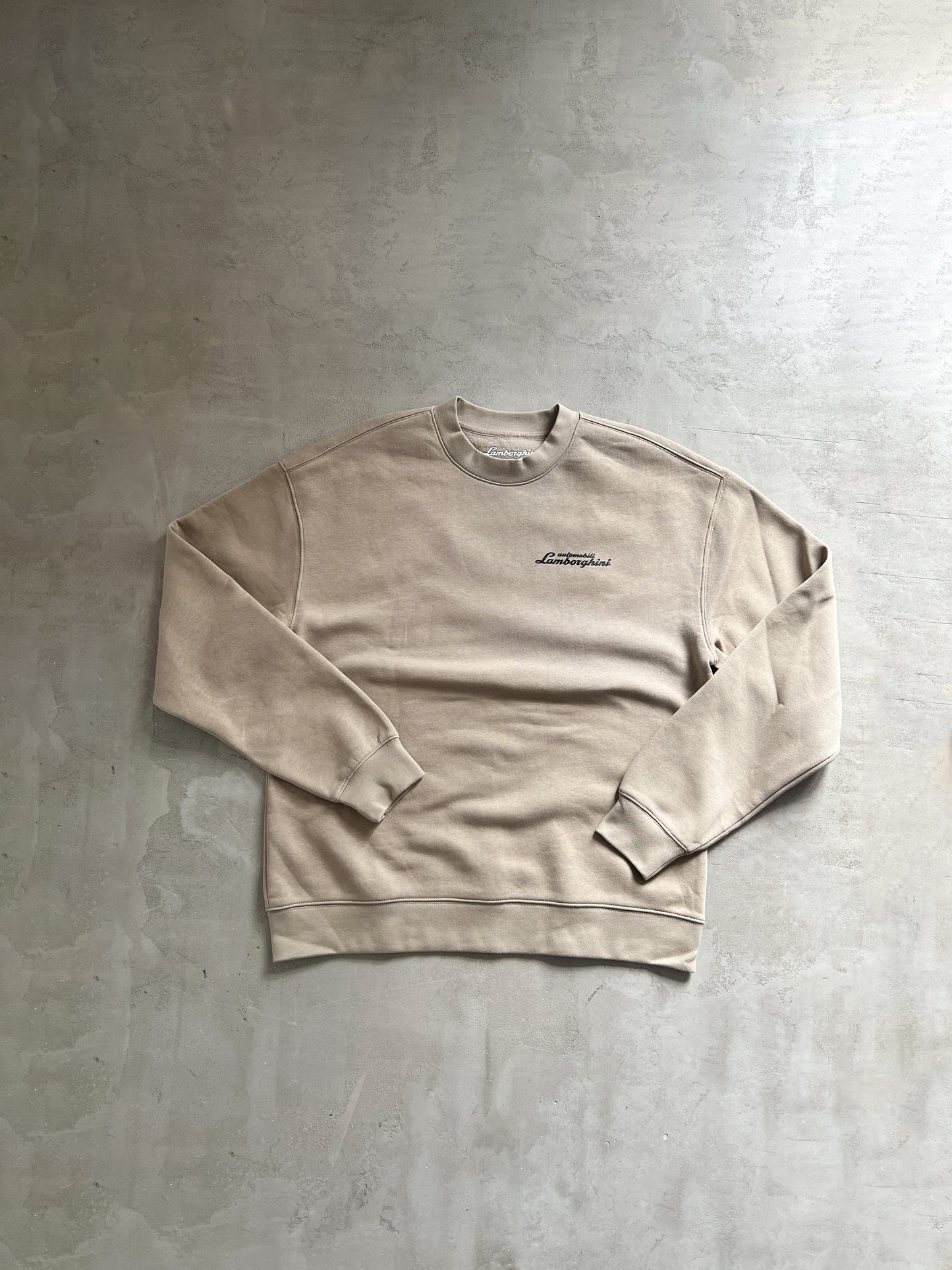 BEIGE LAMBORGHINI SWEATER - 2000S - XL