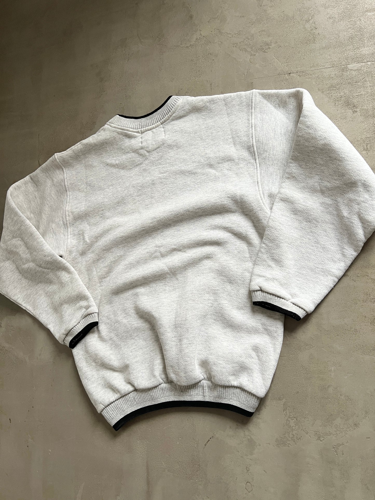 GREY AUDI SWEATER - 1990S - M