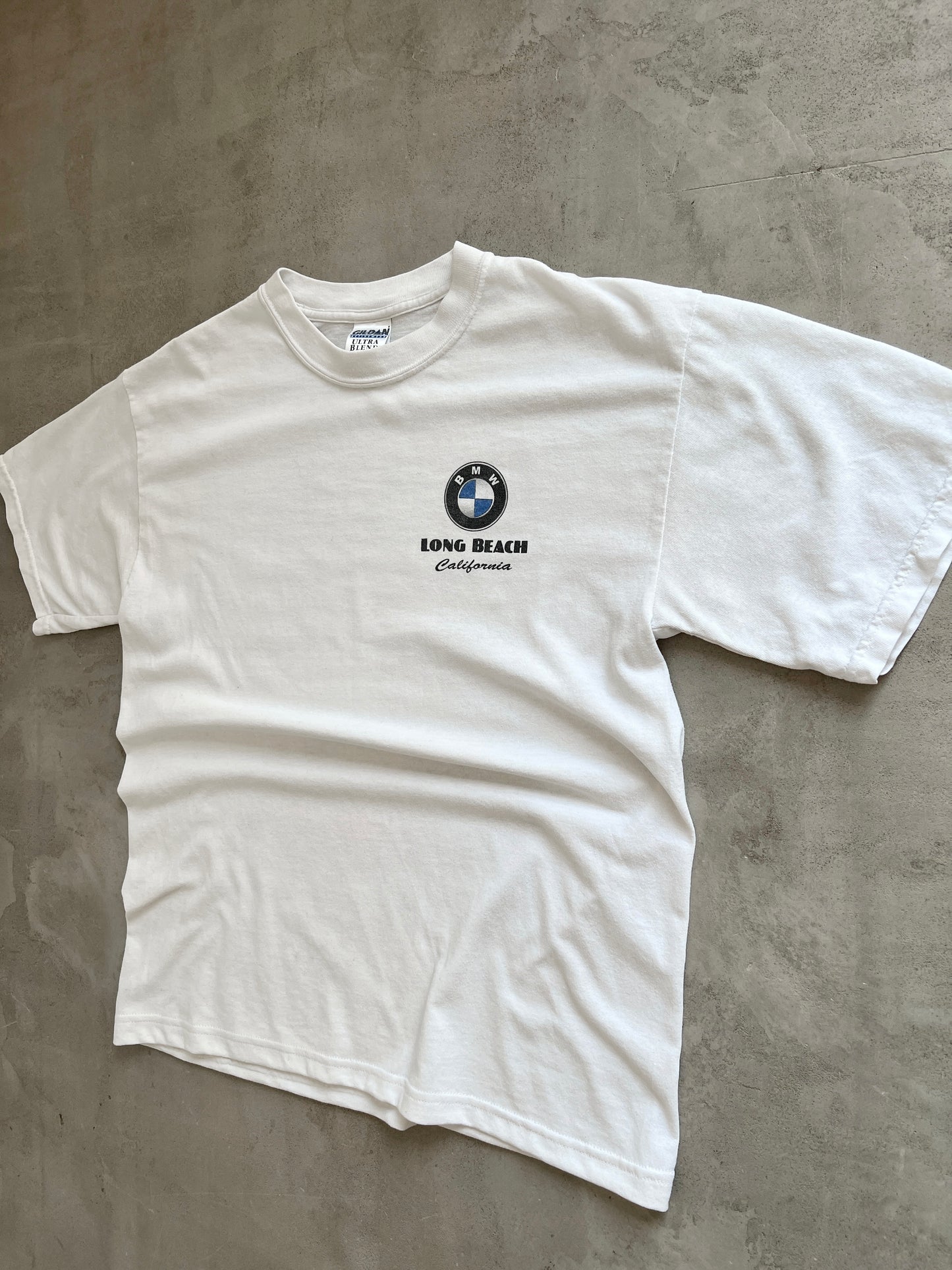WHITE BMW TEE - 2000S - M