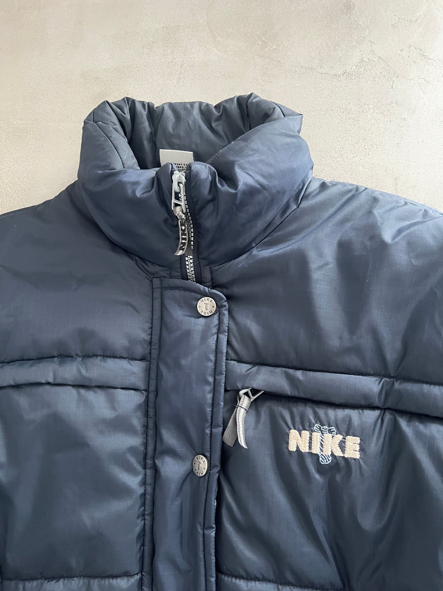 NAVY NIKE PUFFER - 2000S - M/S