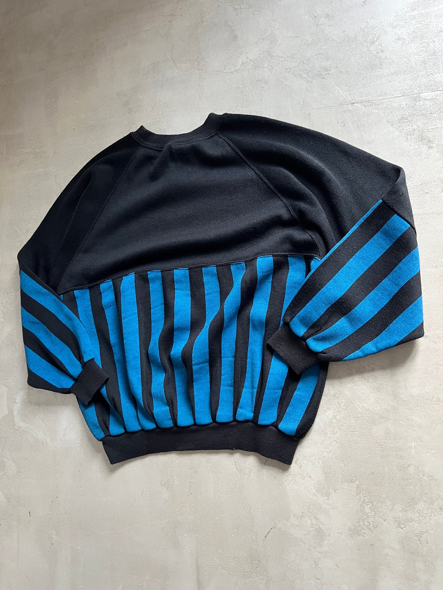 BLUE/BLACK INTER MILAN SWEATER - 2000S - M/L