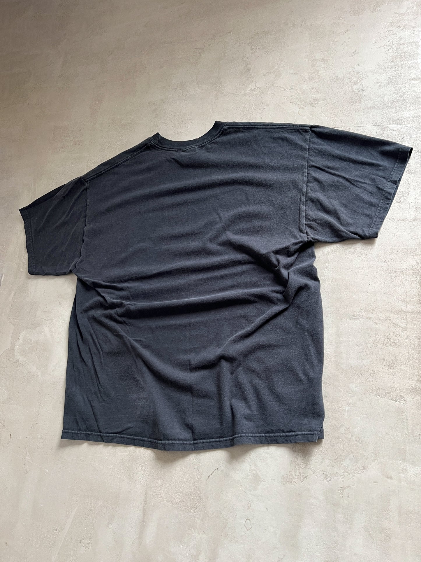 BLACK APPLE PROMO TEE- 2000S - XL