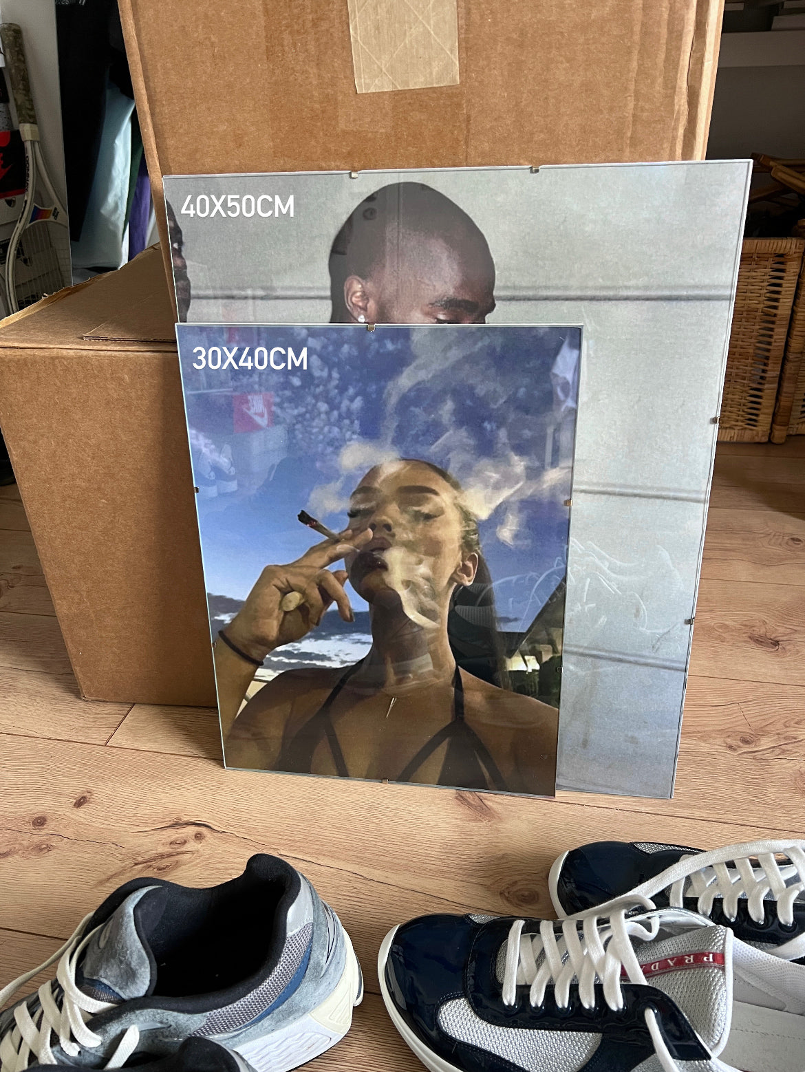 YOUNG THUG x LAMBO GLASS PRINT