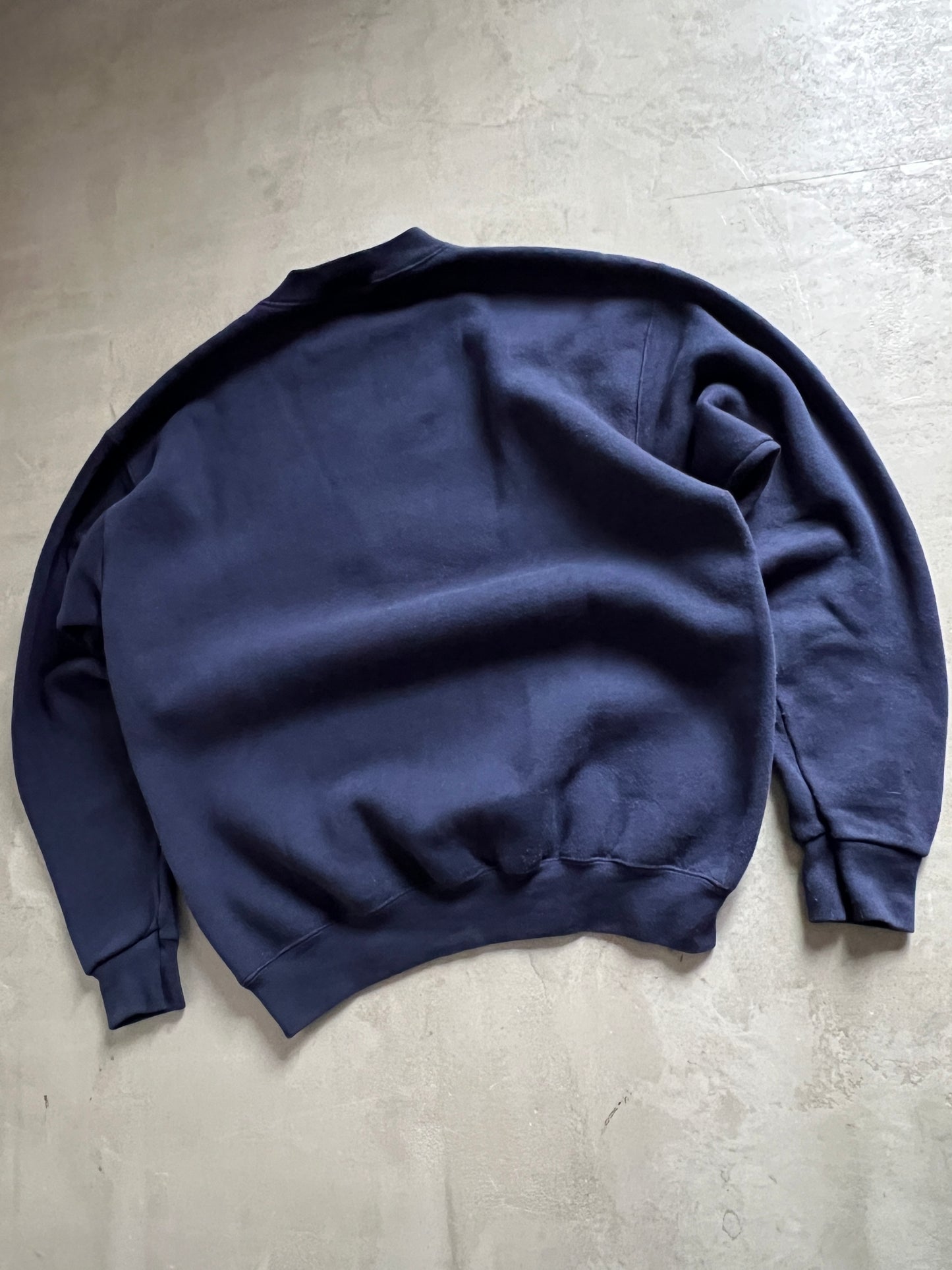 NAVY YANKEES SWEATER - 1990S - M