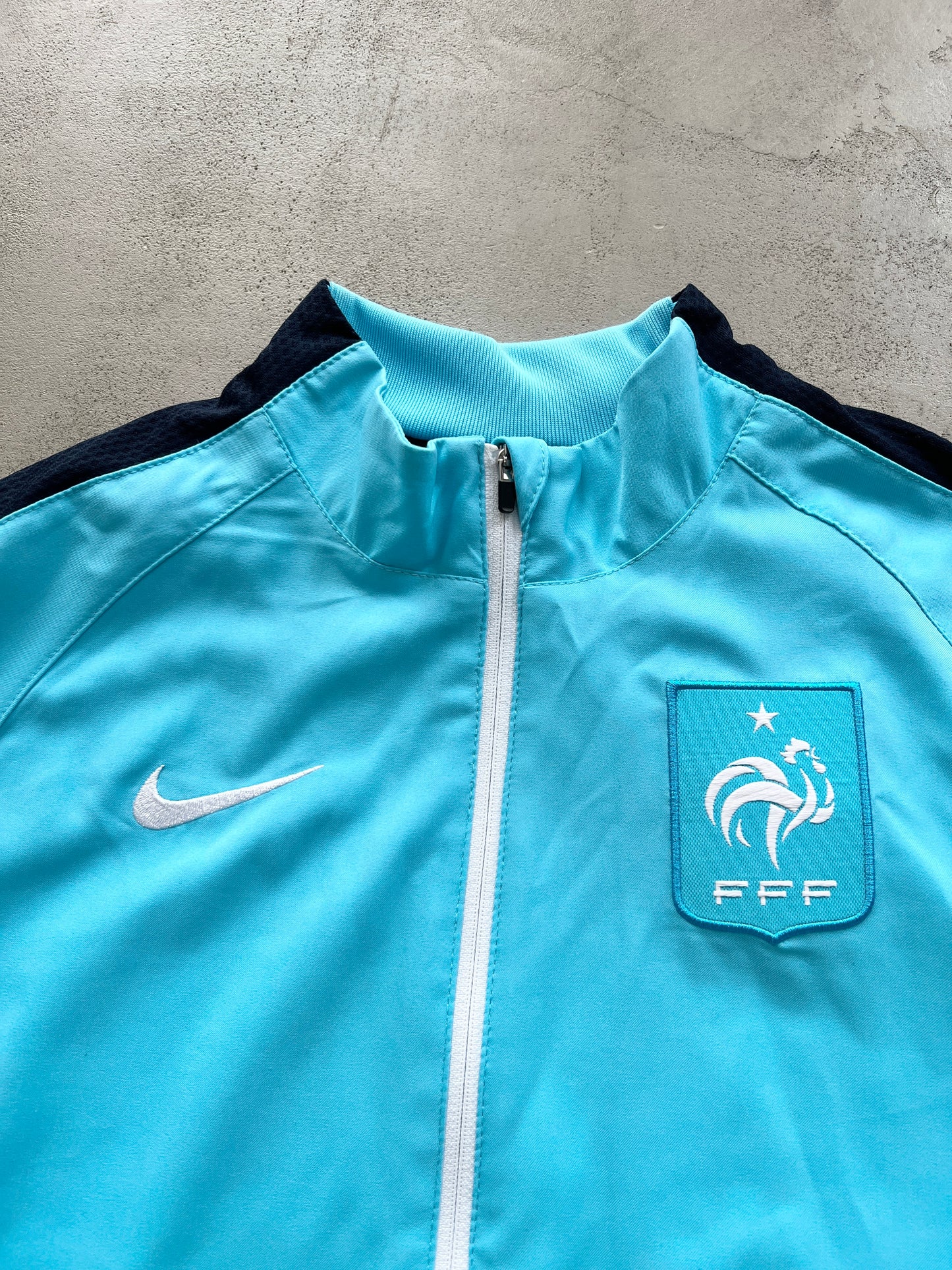 BABY BLUE FRANCE TRACK JACKET - 2000S - S/M