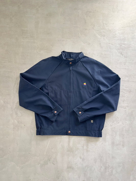 NAVY APPLE JACKET - 1990S - L/M