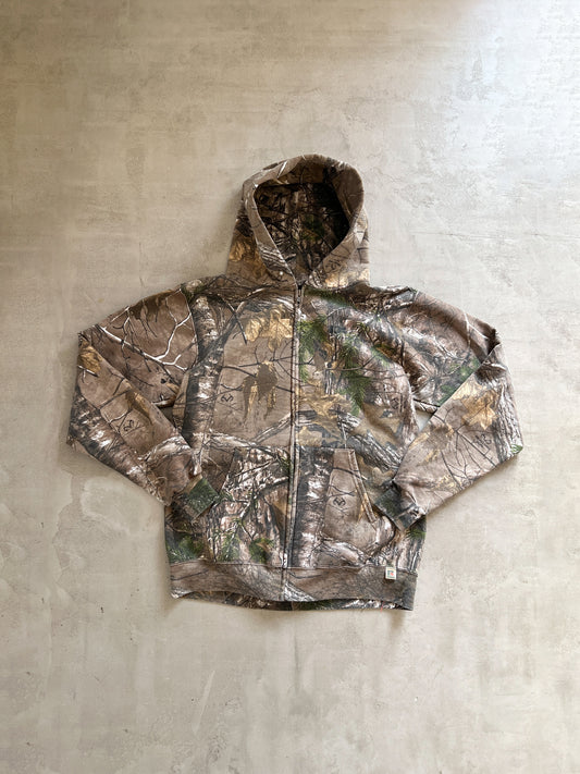 REALTREE RUSELL ZIP UP HOODIE - 2000S - M