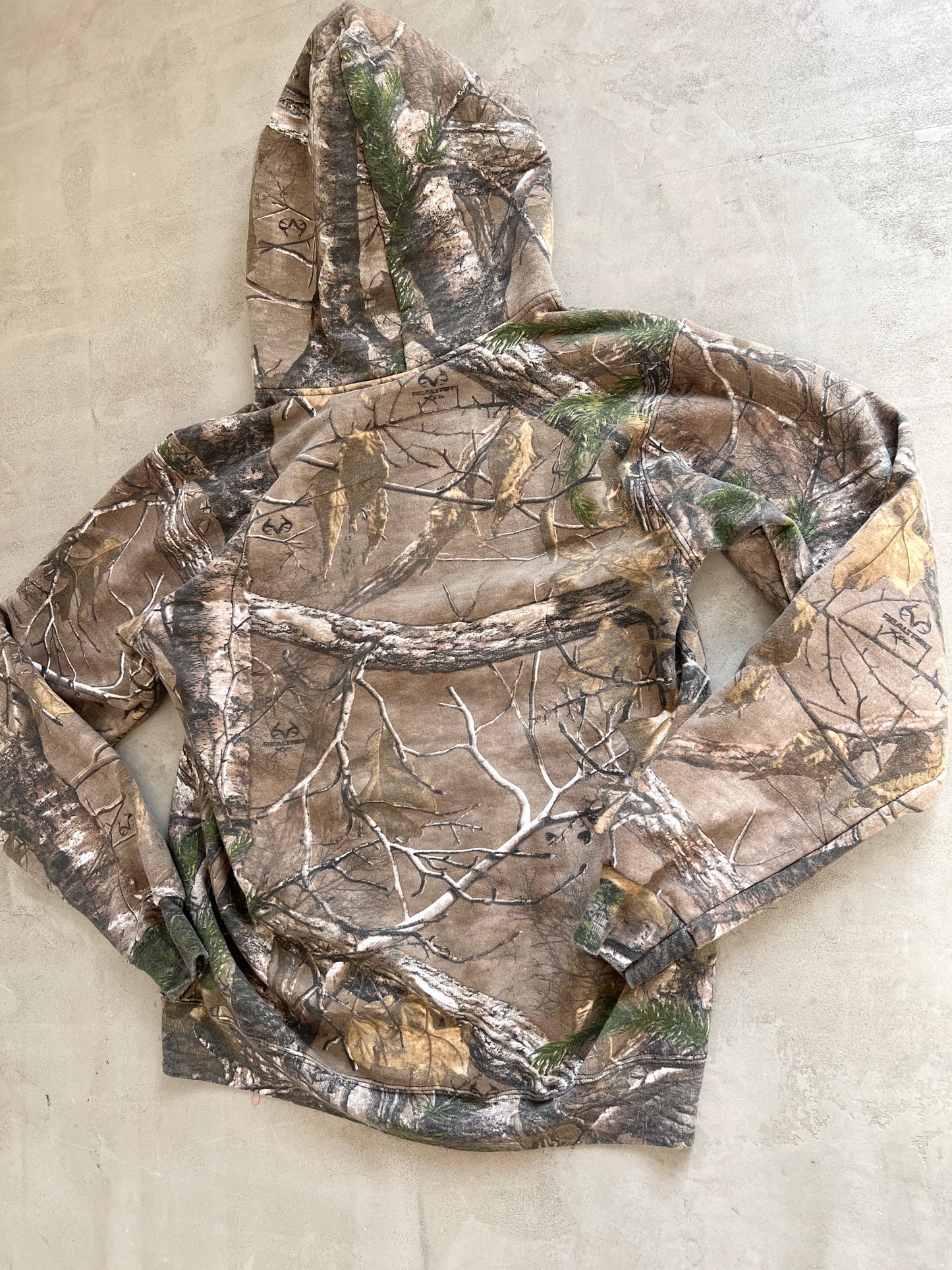 REALTREE RUSELL ZIP UP HOODIE - 2000S - M