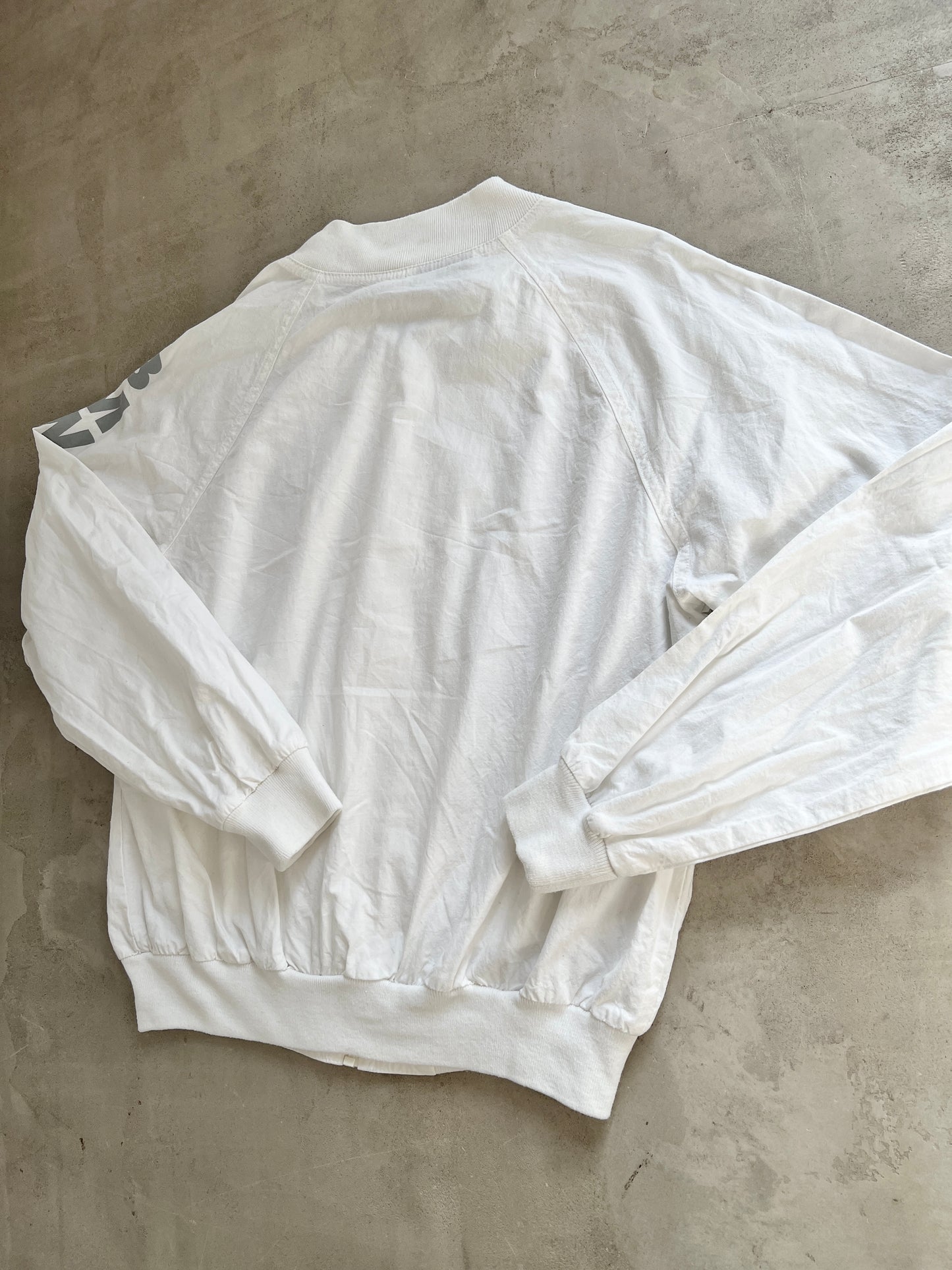 WHITE BMW JACKET - 1990S - M