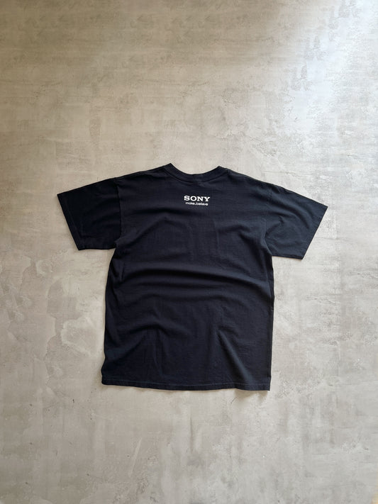 BLACK SONY TEE - 1990S - M