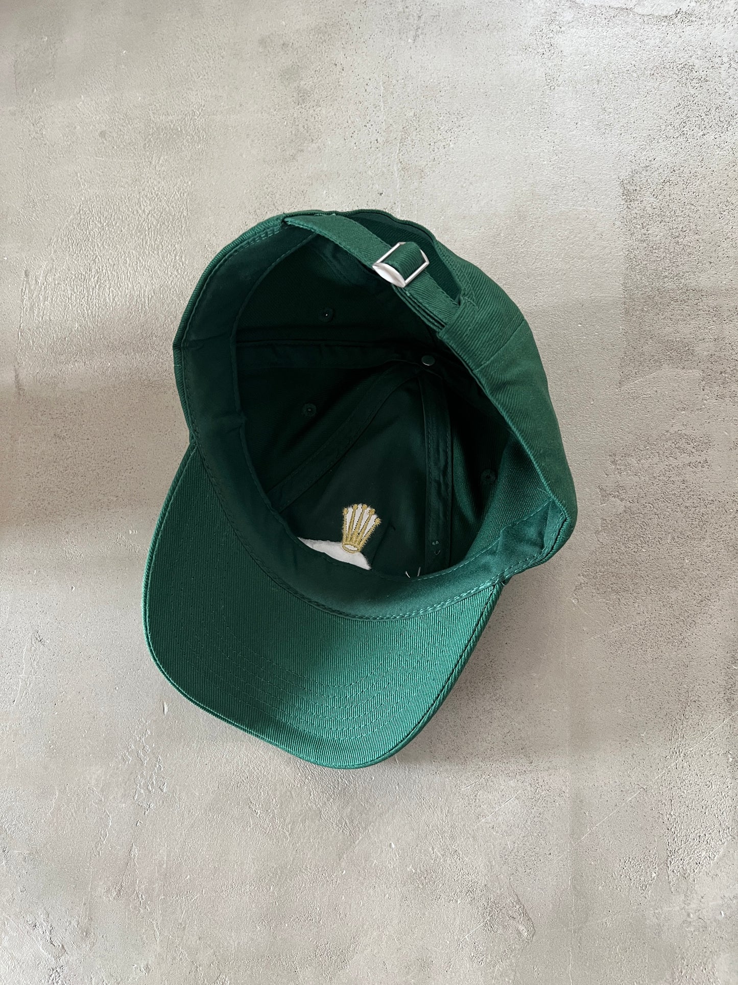 GREEN/GOLD ROLEX CAP - 2000S