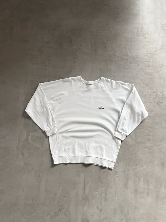 WHITE ROLEX SWEATER - 2000S - S