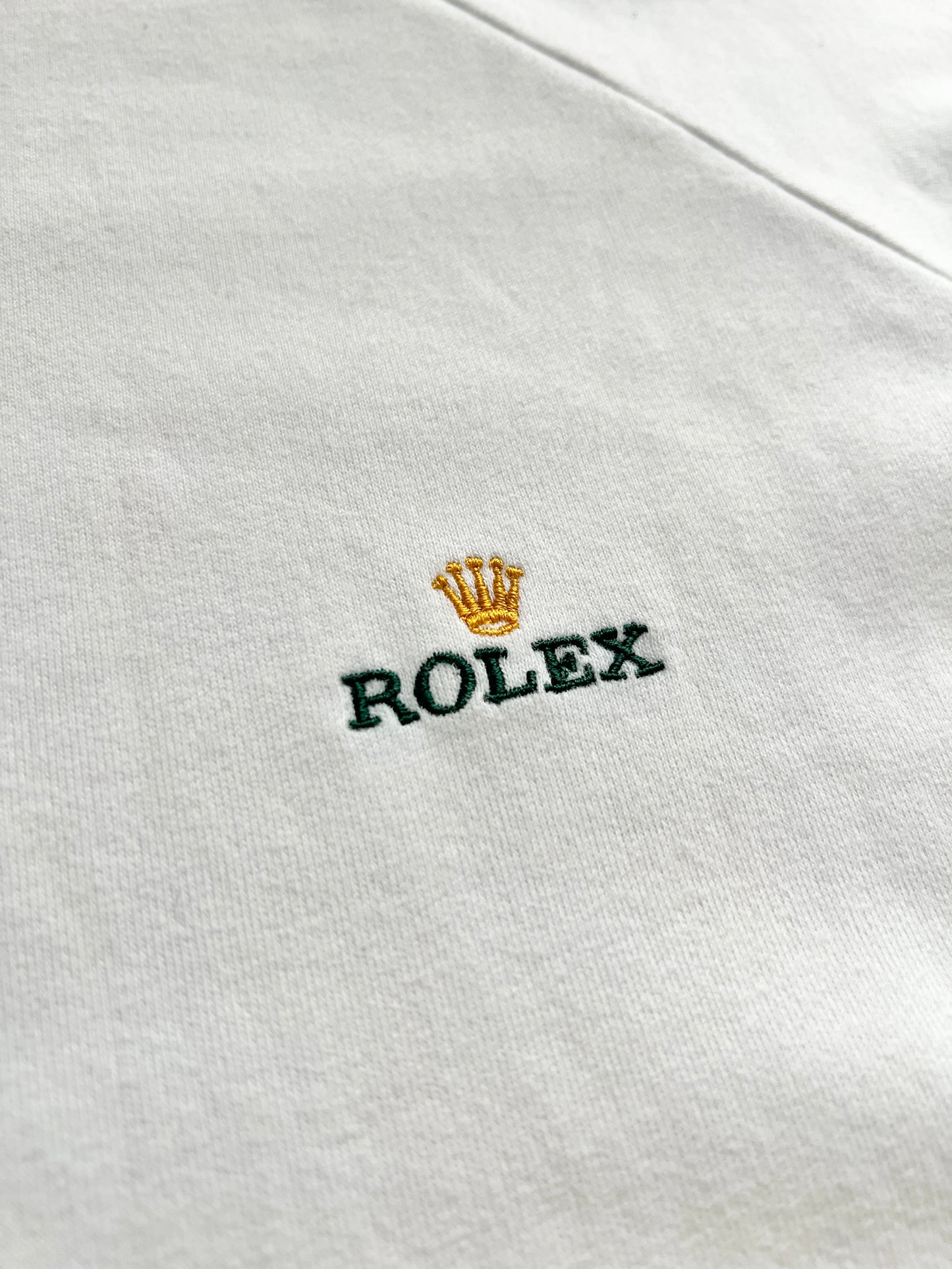 WHITE ROLEX SWEATER - 2000S - S