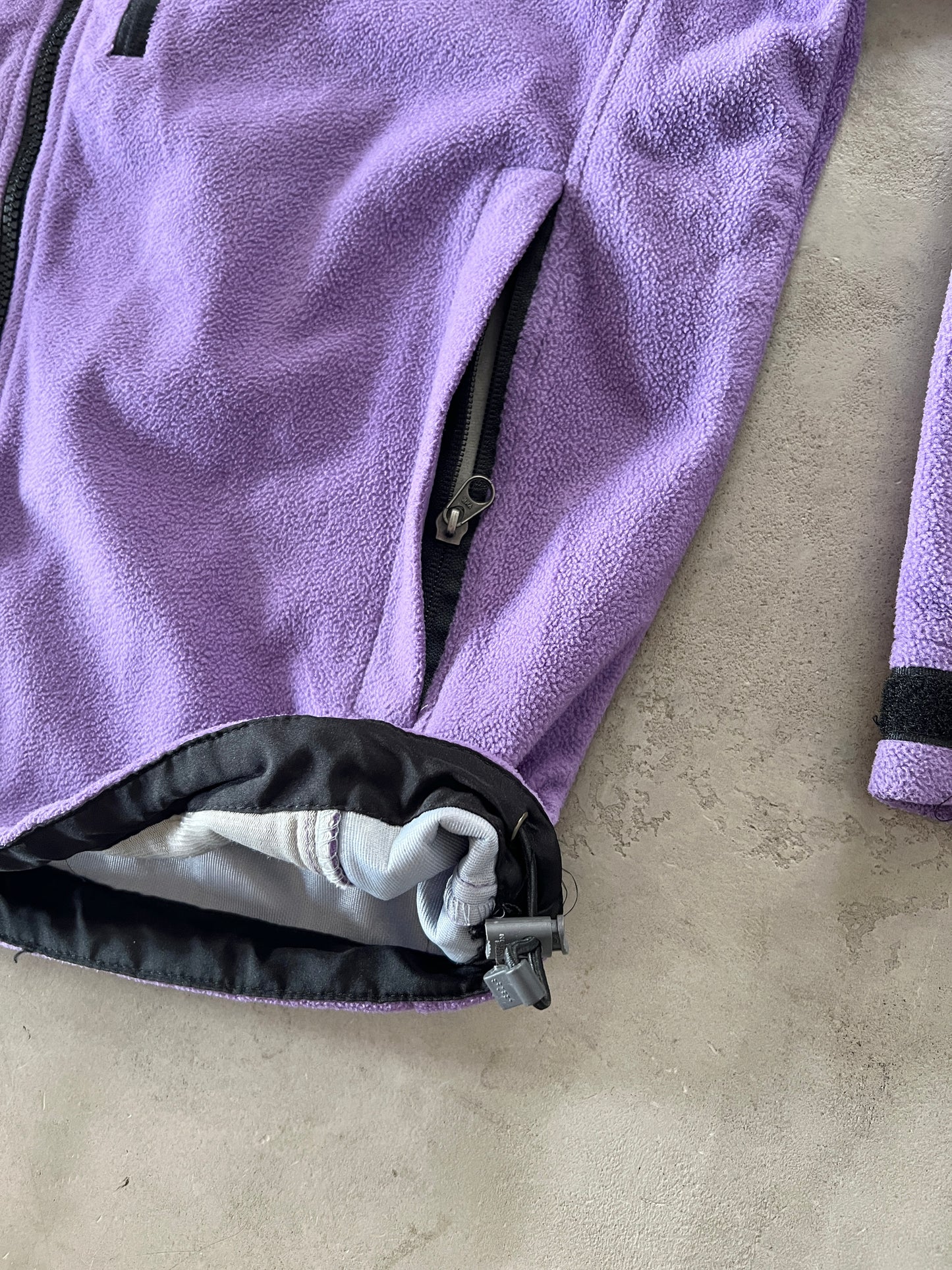 PURPLE THE NORTH FACE FLEECE - 2000S - S