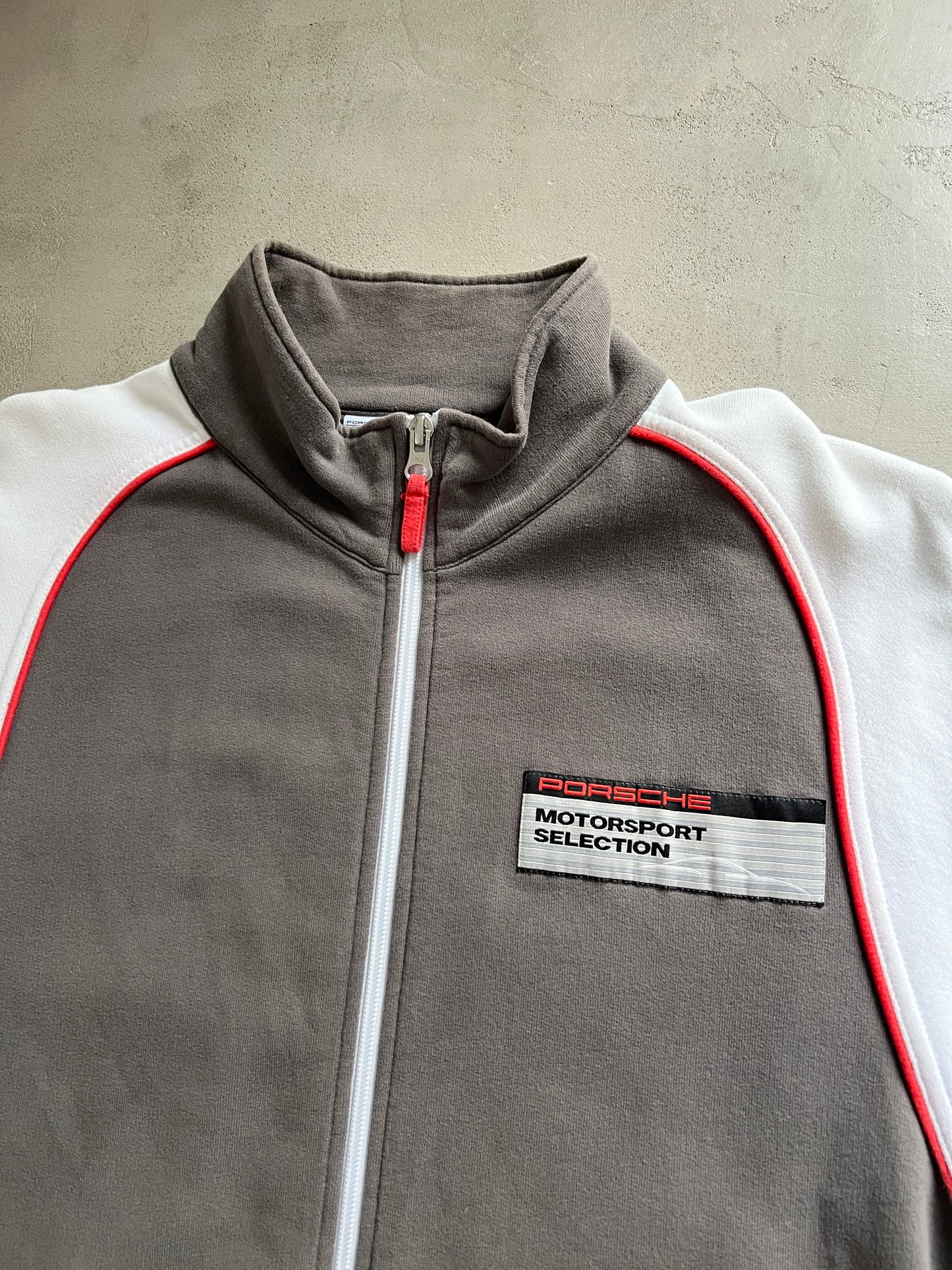 MOCHA PORSCHE JACKET - 2000S - XL/L