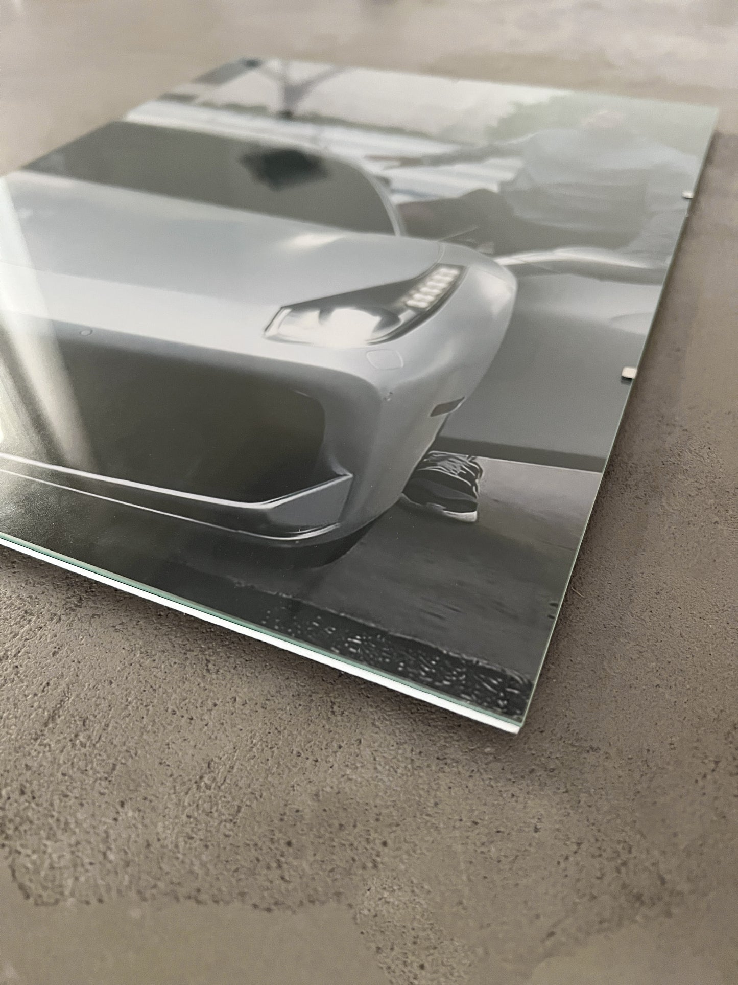 ASAP ROCKY x FERRARI 458 GLASS PRINT