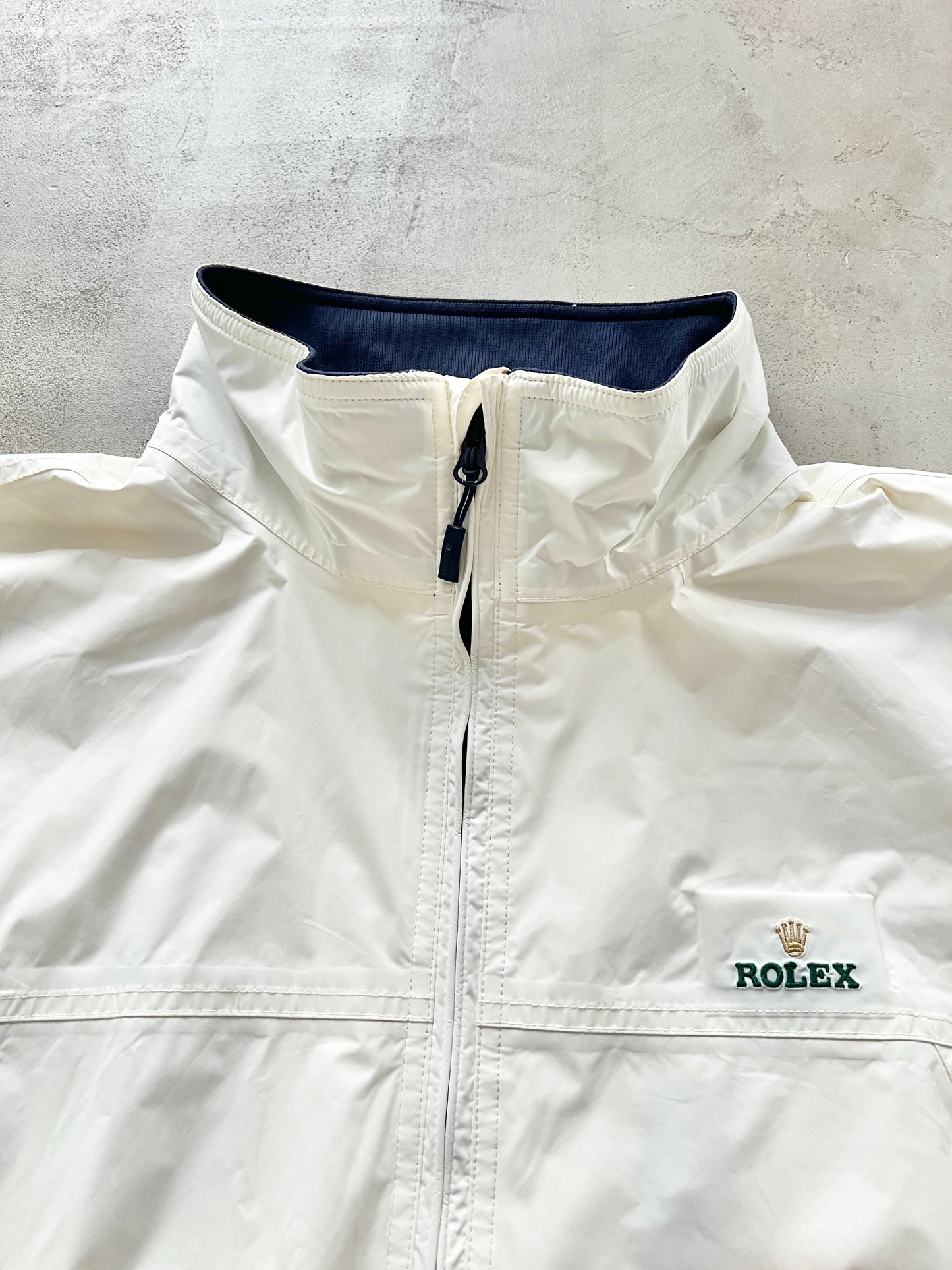 CREME ROLEX YACHT JACKET - 2000S - XL/L