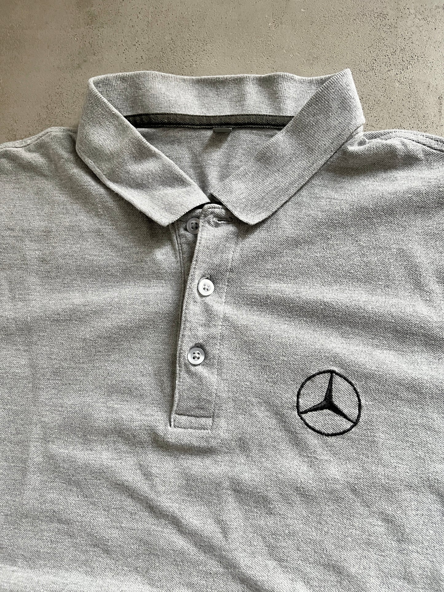 GREY MERCEDES BENZ POLO - 2000S - M/L