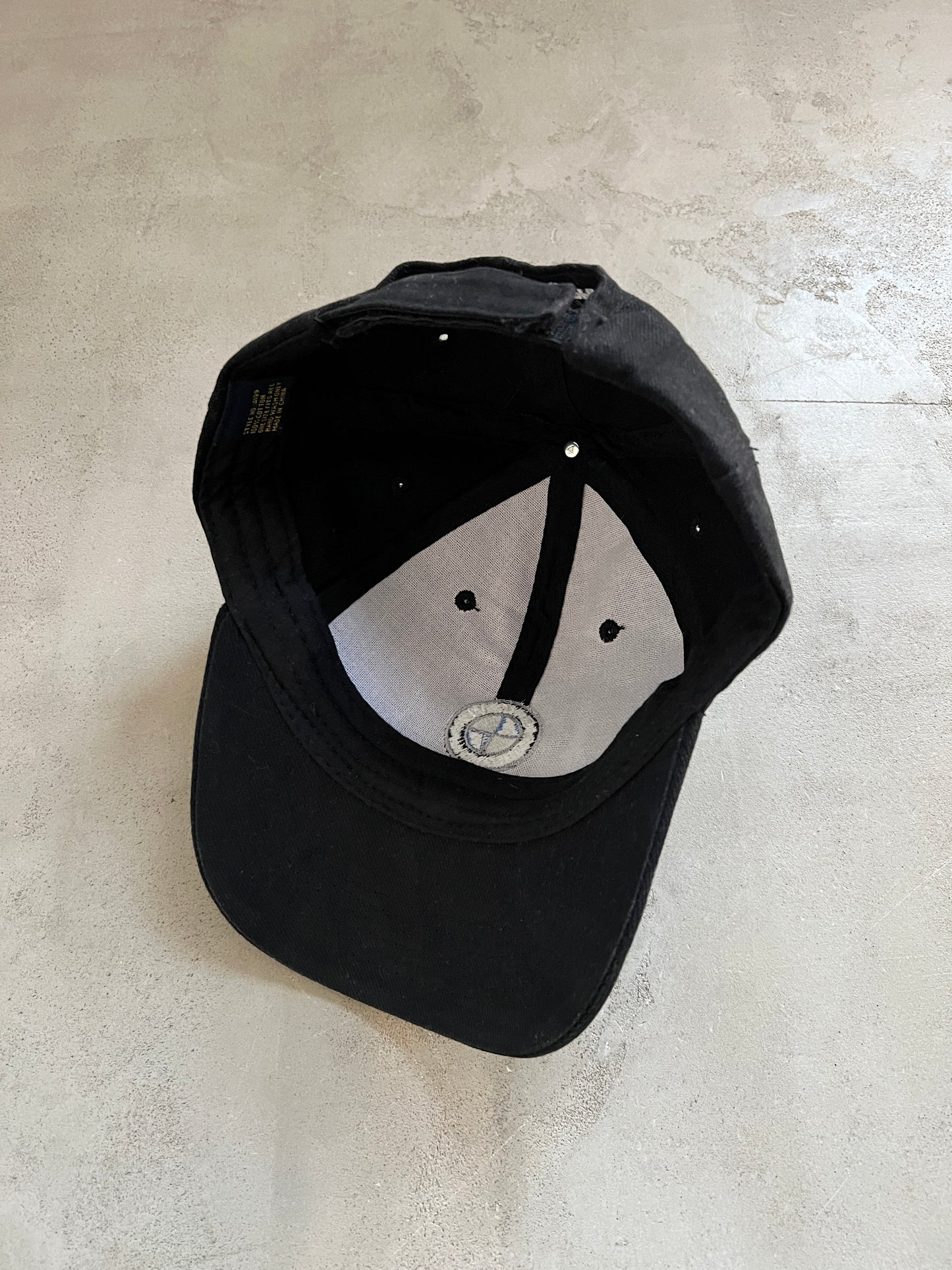 BLACK BMW MOTORCYCLES CAP - 1990S