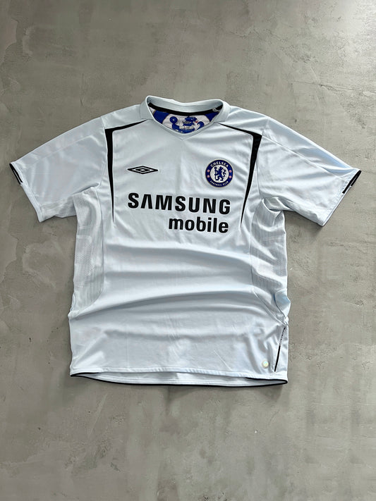 BABY BLUE CHELSEA UMBRO JERSEY - 2000S - XL/L