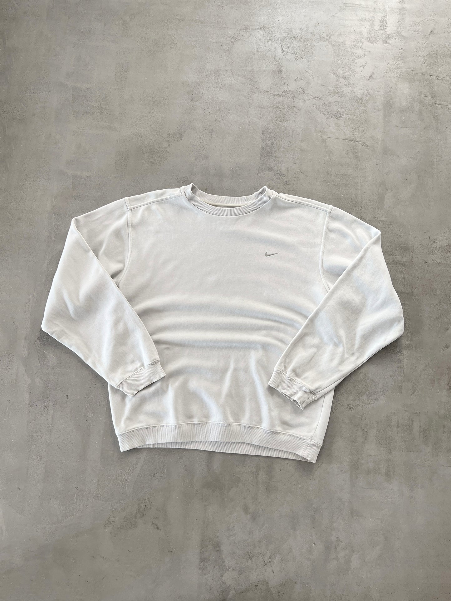 CREME NIKE SWEATER - 2000S - M