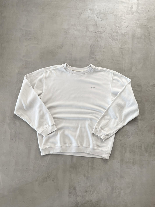 CREME NIKE SWEATER - 2000S - M