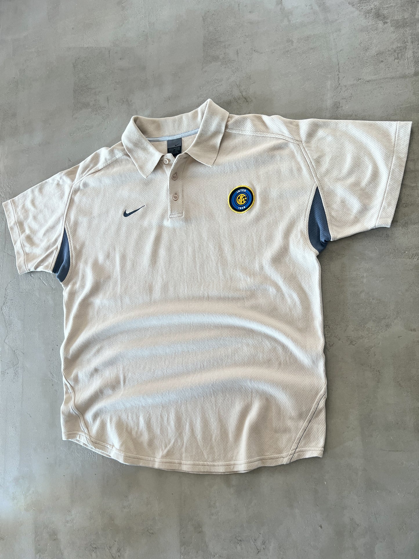 CREME INTER MILAN NIKE JERSEY - 2000S - XL