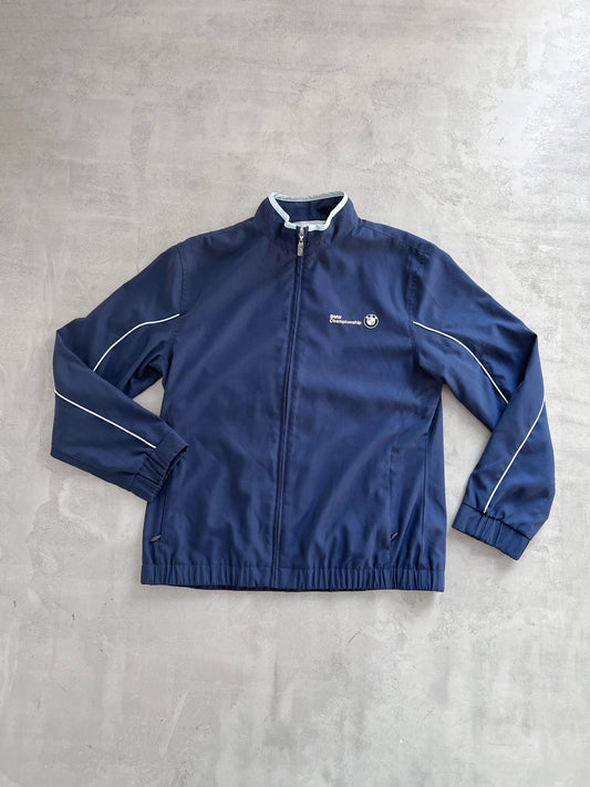 NAVY BMW TRACK JACKET - 2000S - M