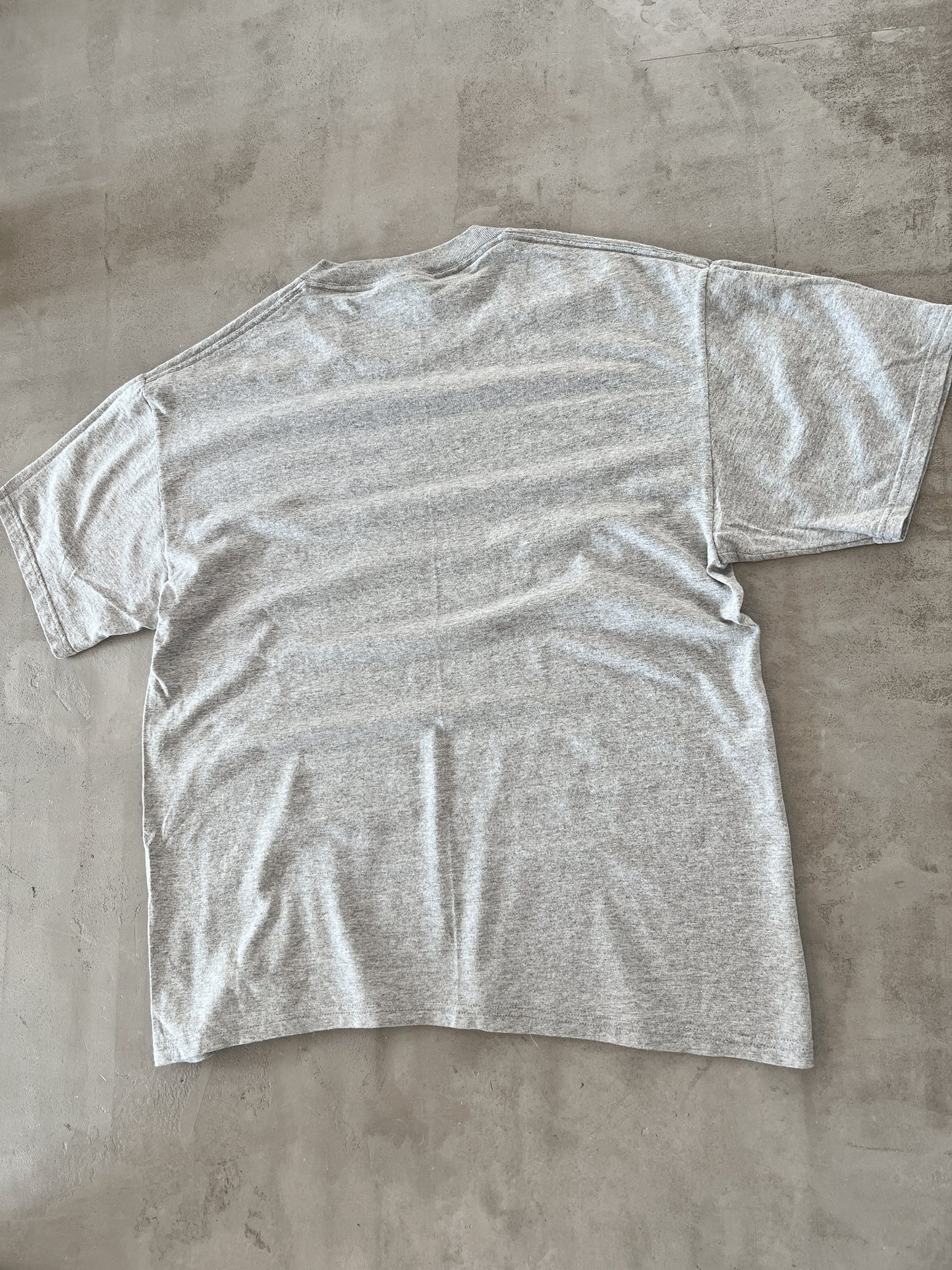 GREY YANKEES TEE - 1990S - L