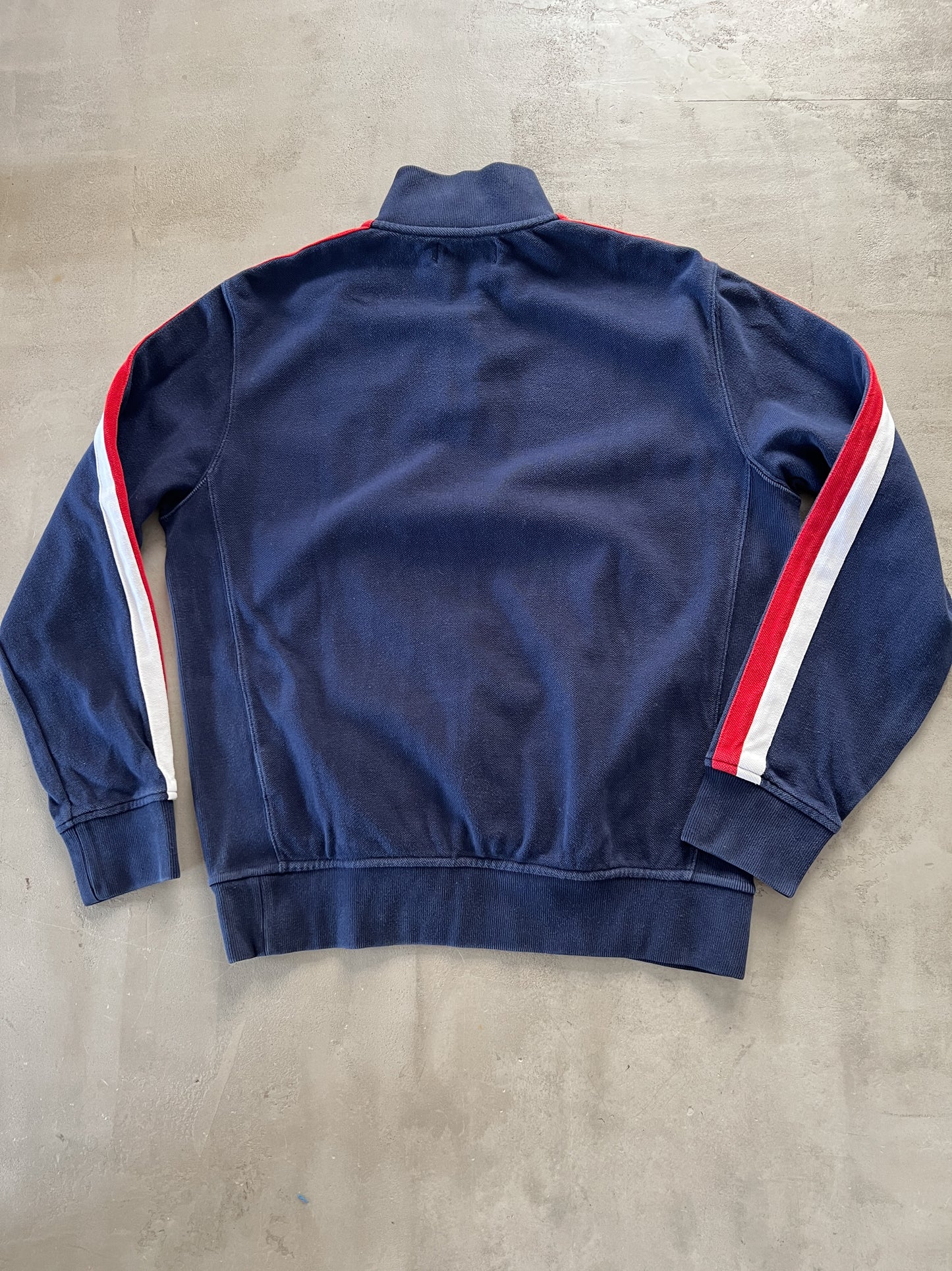 NAVY US OPEN RALPH LAUREN HALF ZIP - 2000S - M