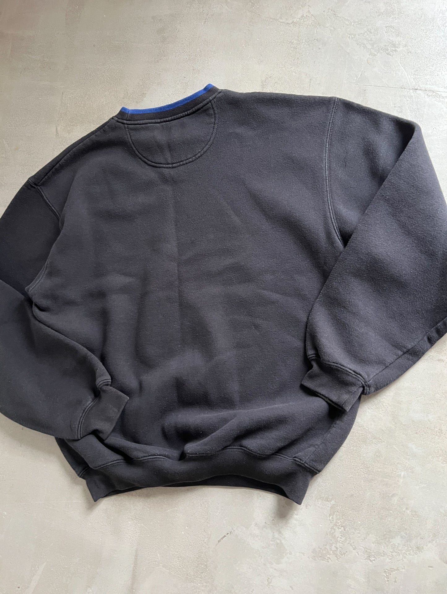 BLACK ROLLS ROYCE SWEATER - 1990S - M